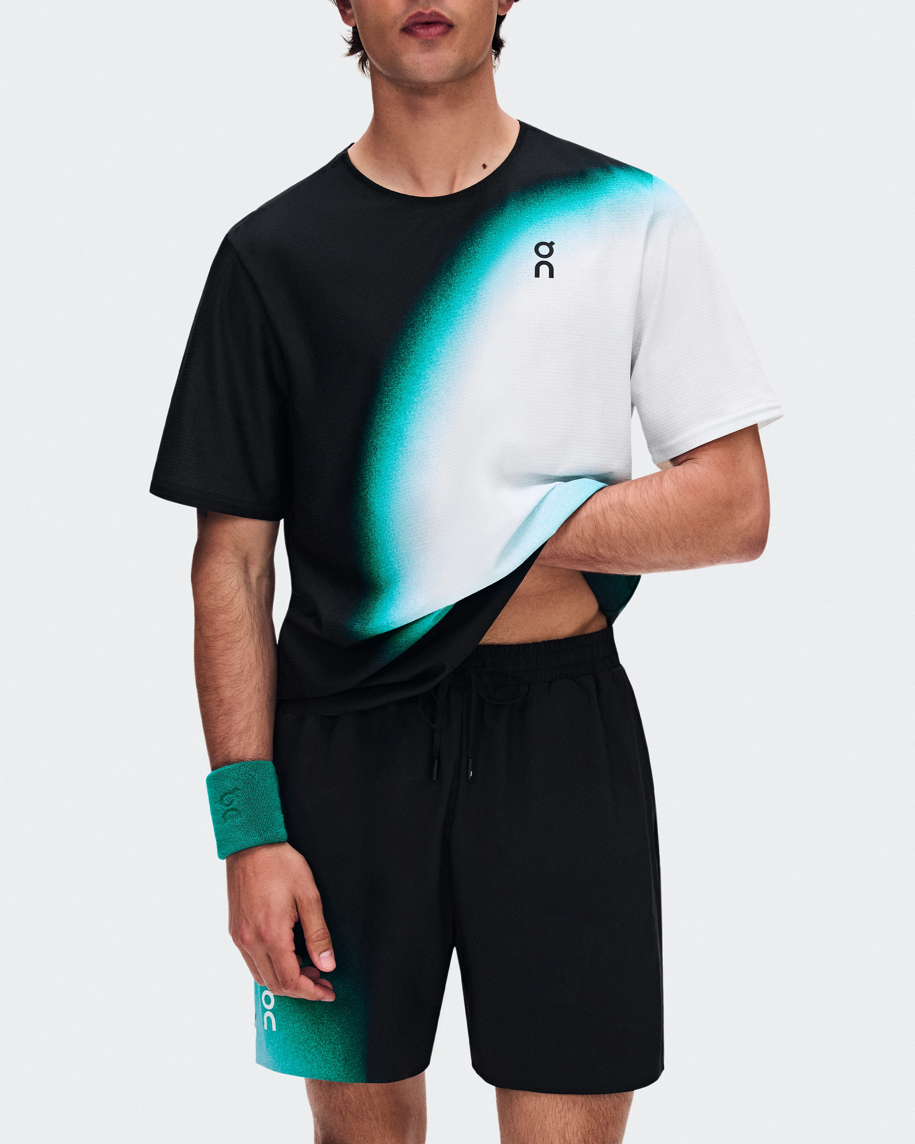On 5" Court Shorts Swing Black & Neem Masculino Shorts