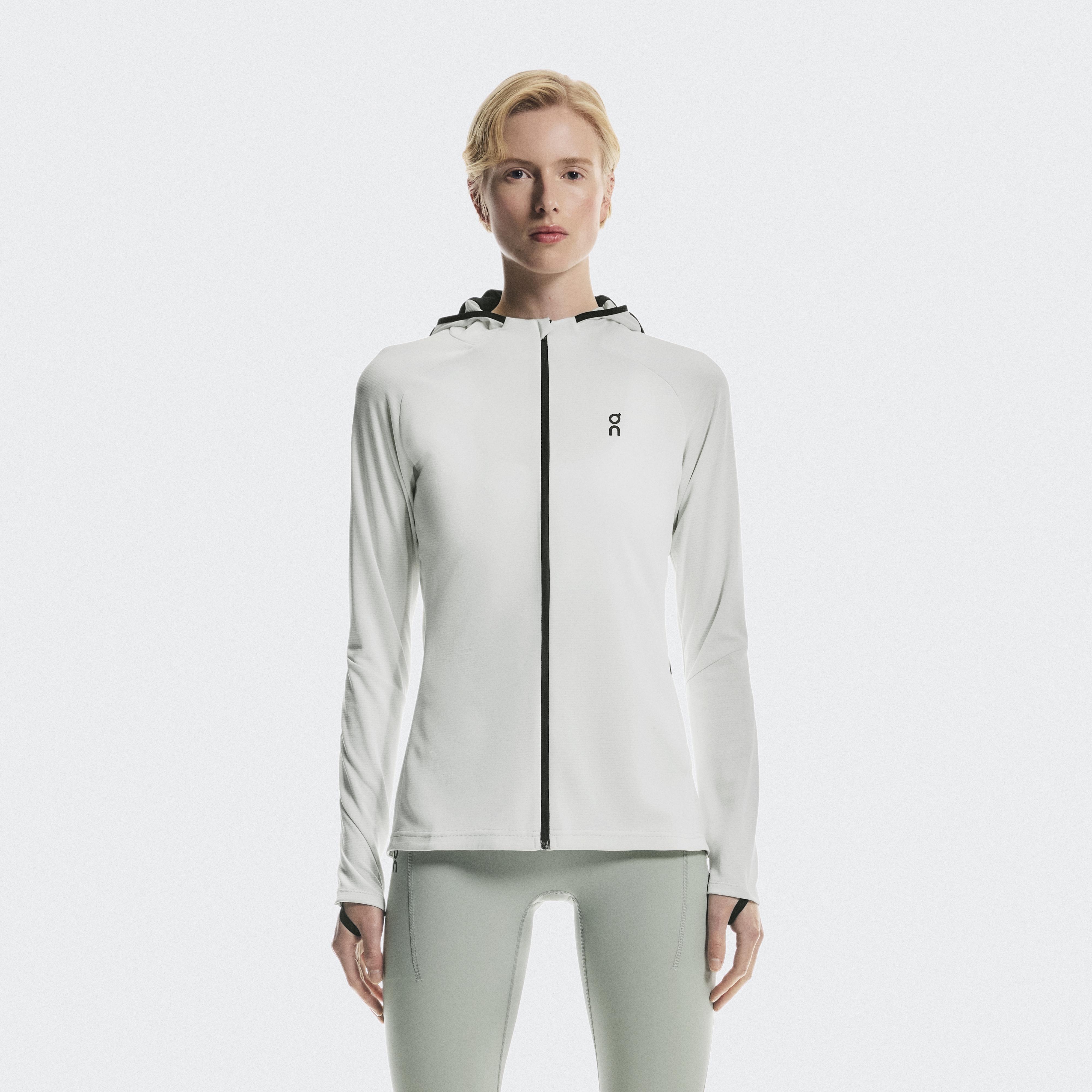 Climate Zip Hoodie in Iceberg