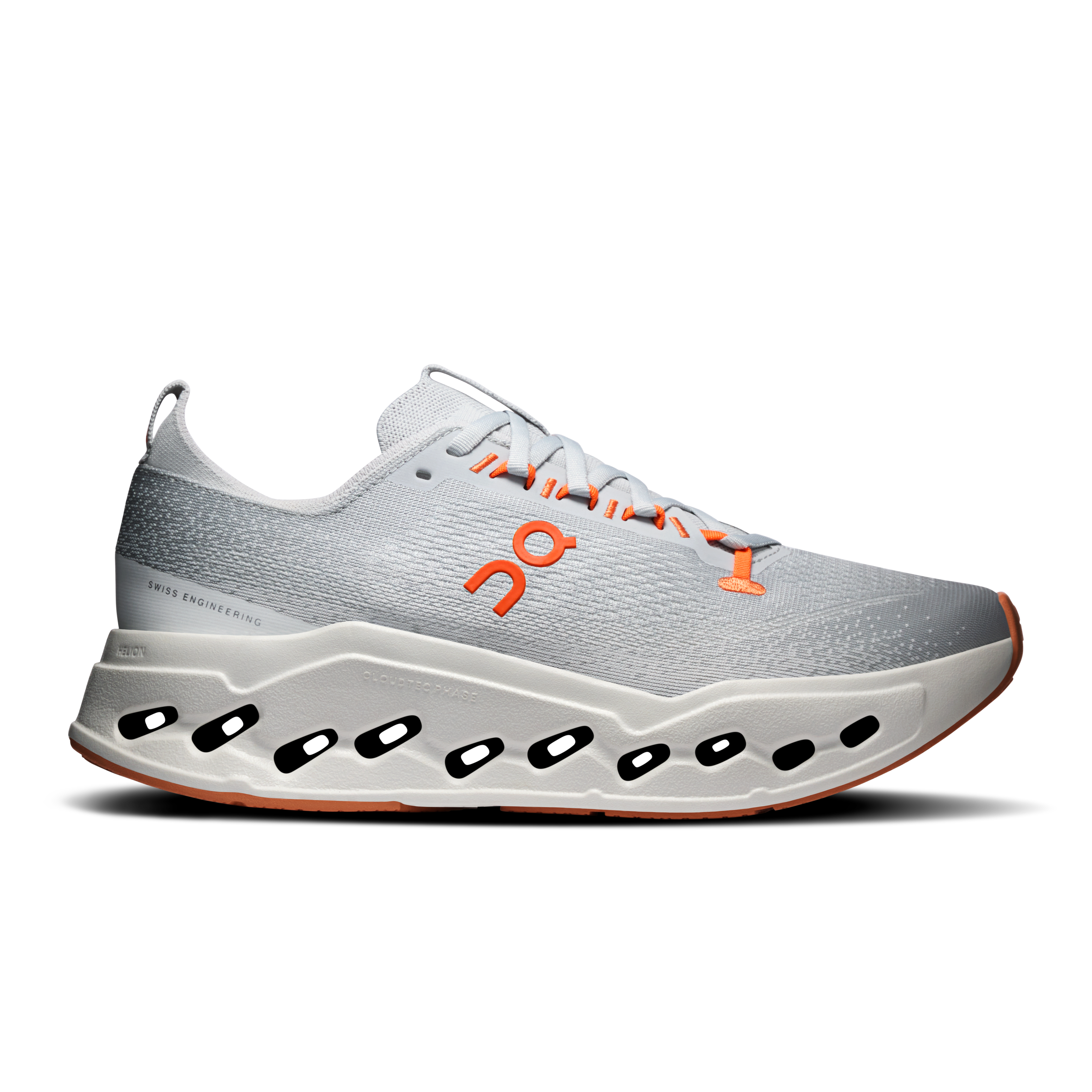 On Cloudsurfer Max Glacier & Flame Men Shoes