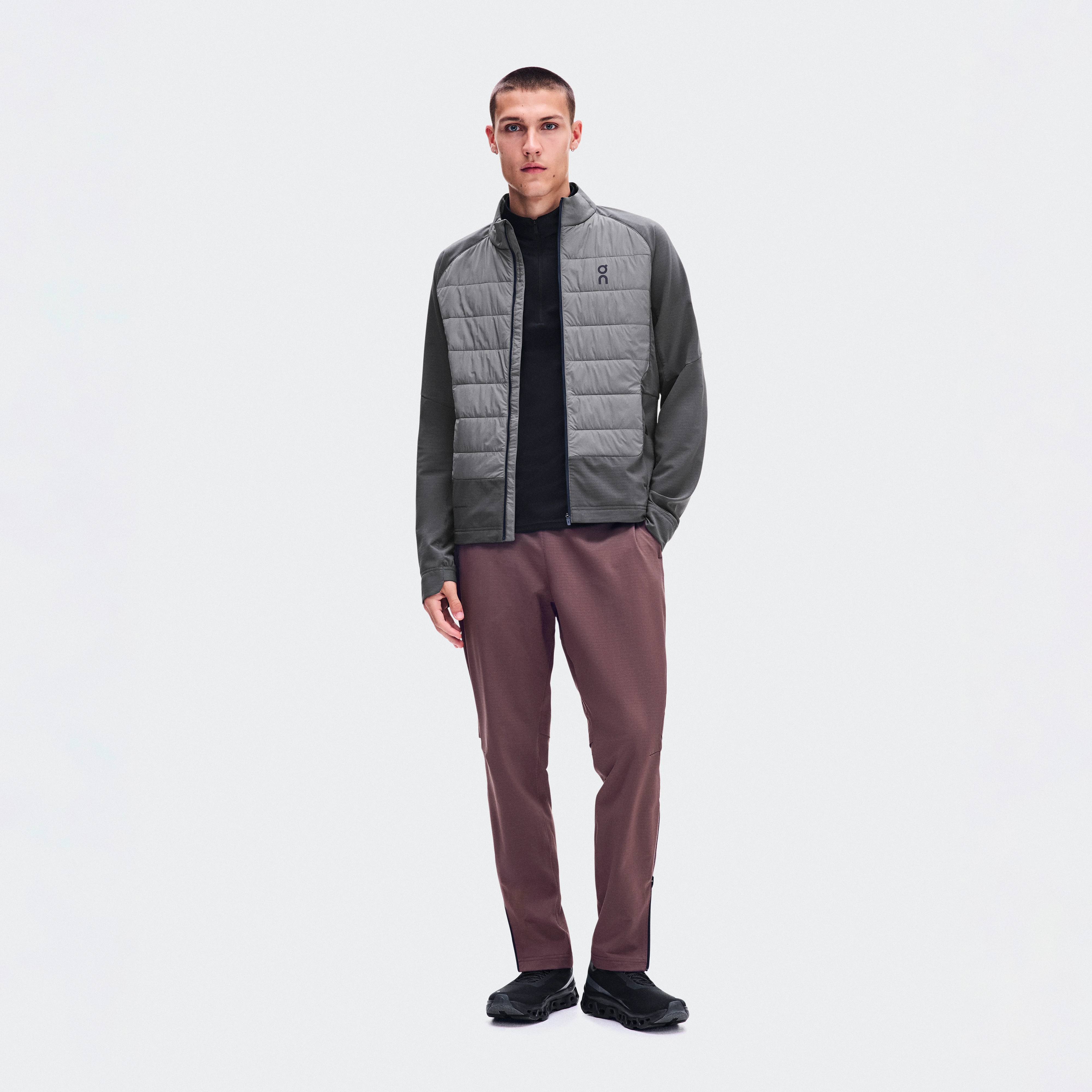 On Weather Winter Pants Mulberry メンズ – ロードランニング　4WAYストレッチ　寒い時 パンツ