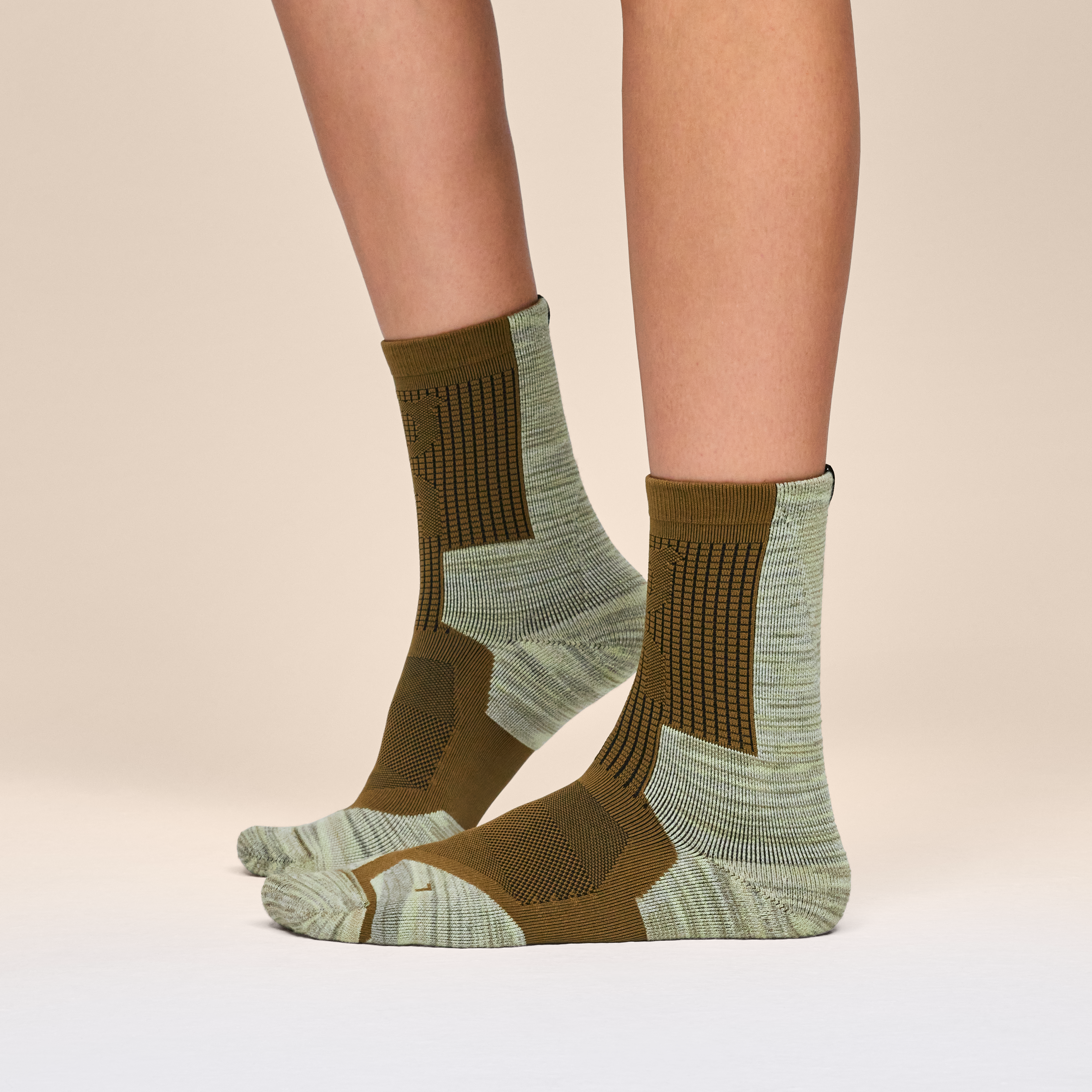 On Explorer Merino Sock Hunter & Safari Donna – Trekking, imbottitura extra, vita outdoor Calzini