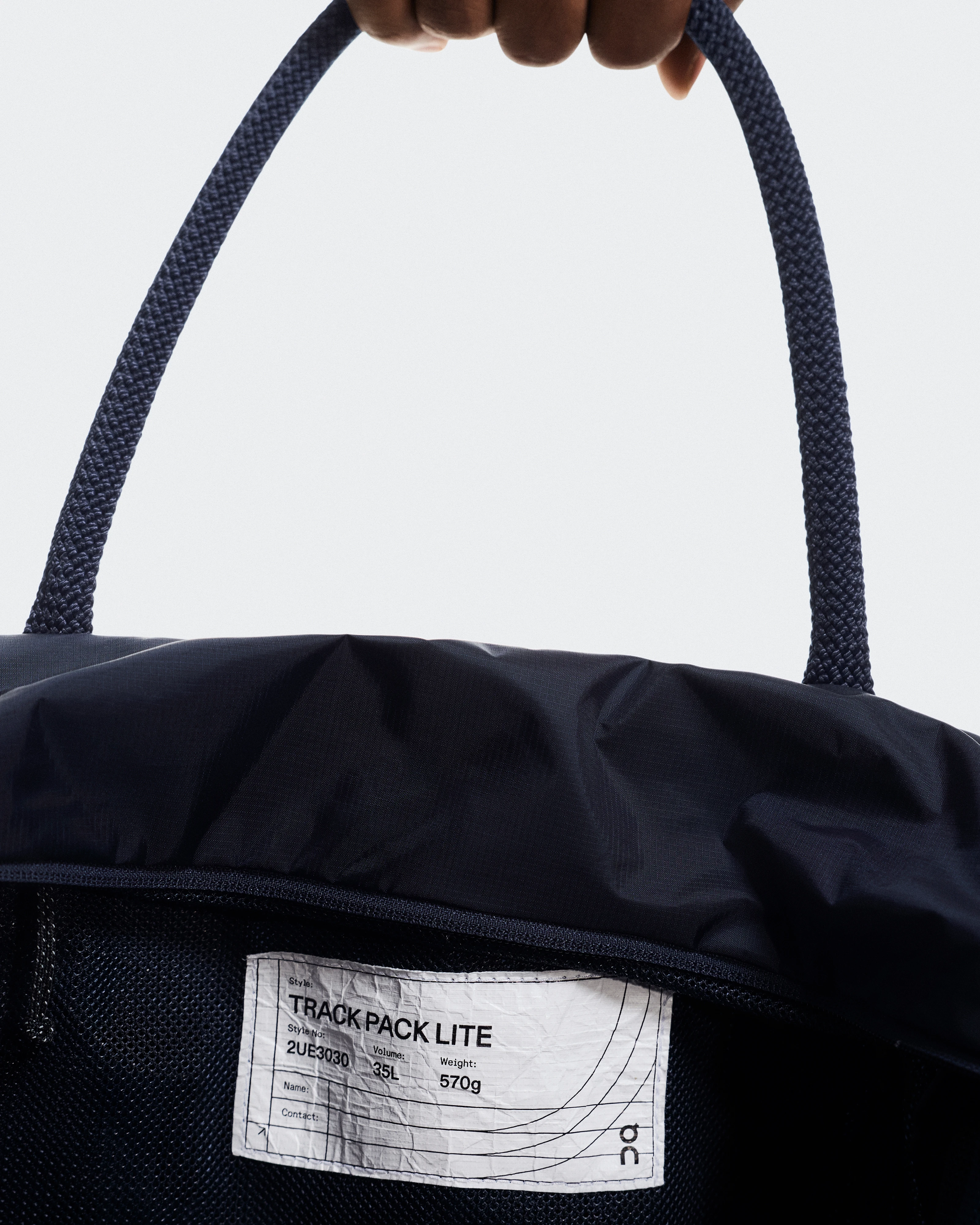 On Track Pack 35L Lite Navy Unisex Bags