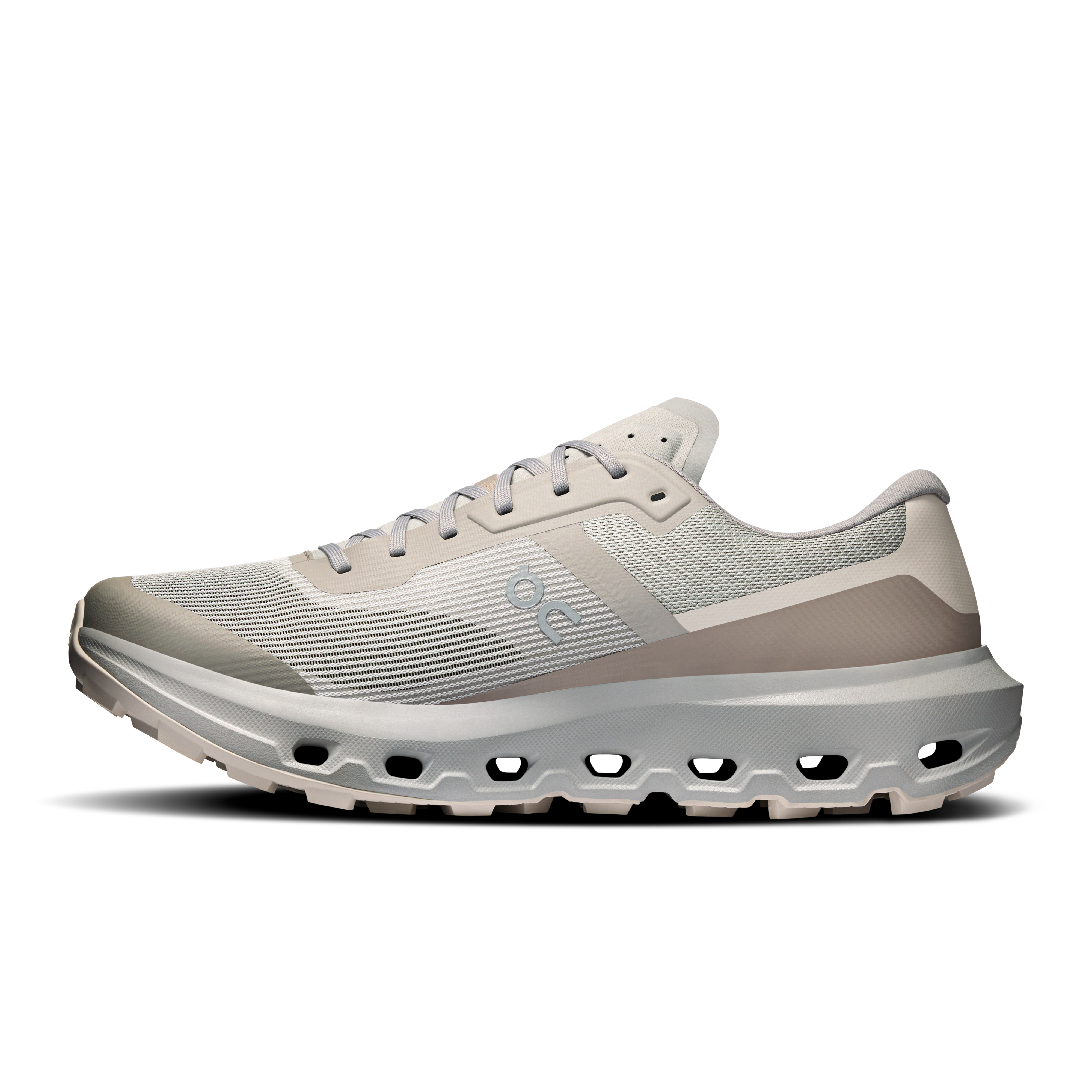 On Cloudvista 3 Fog & Pearl Men Trail running Shoes