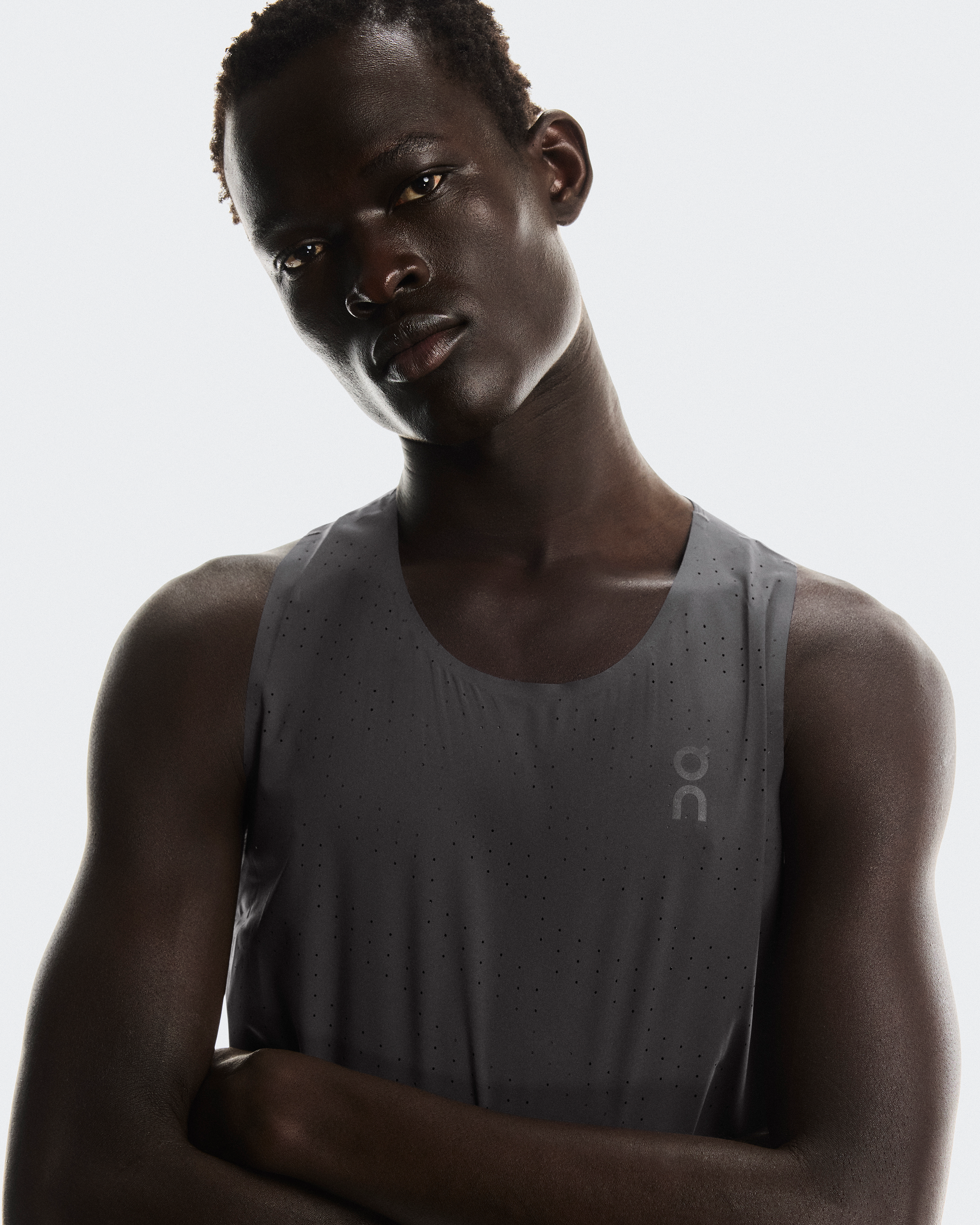 Race SingletMen / Iron / L