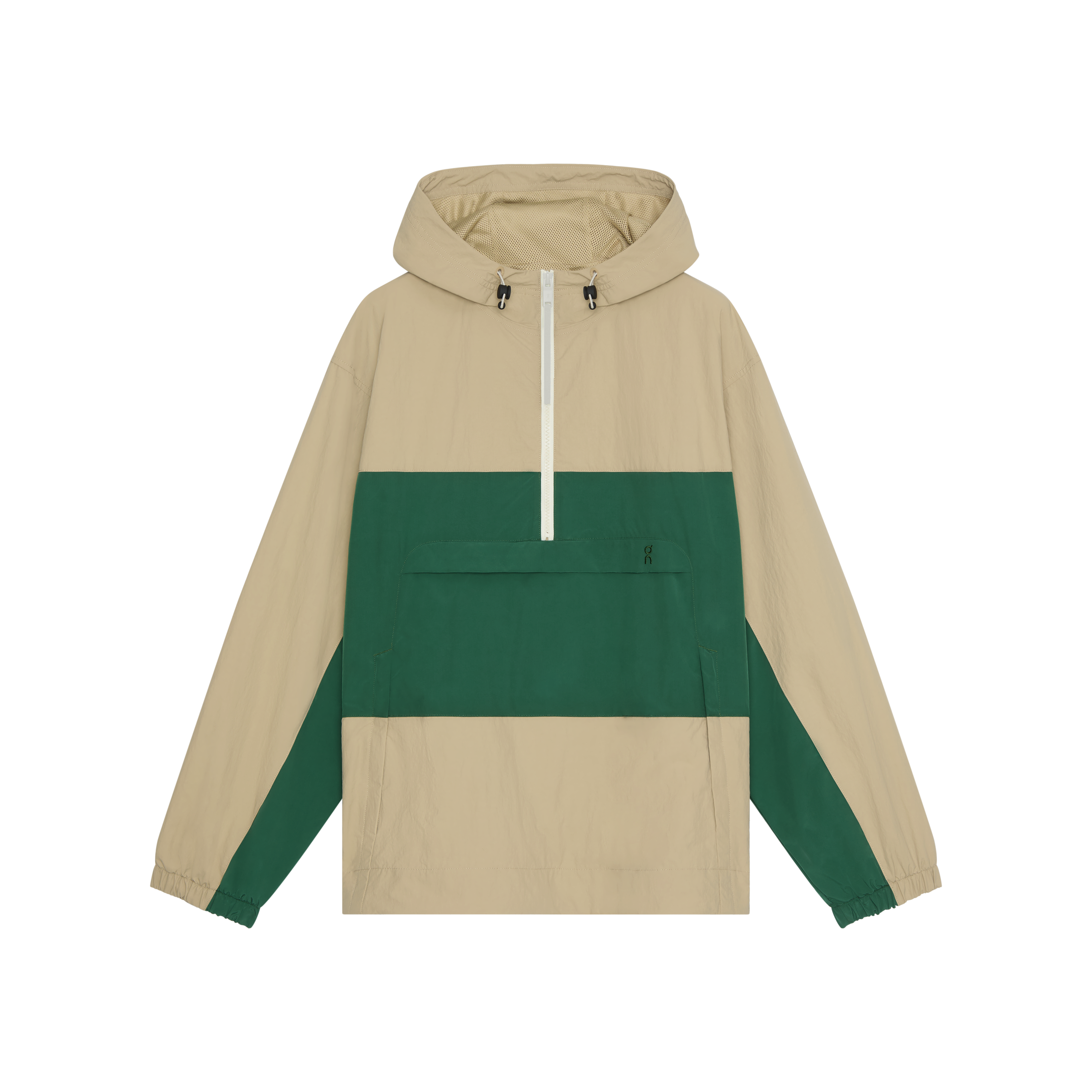 Half-Zip Anorak Jacket in Kasha