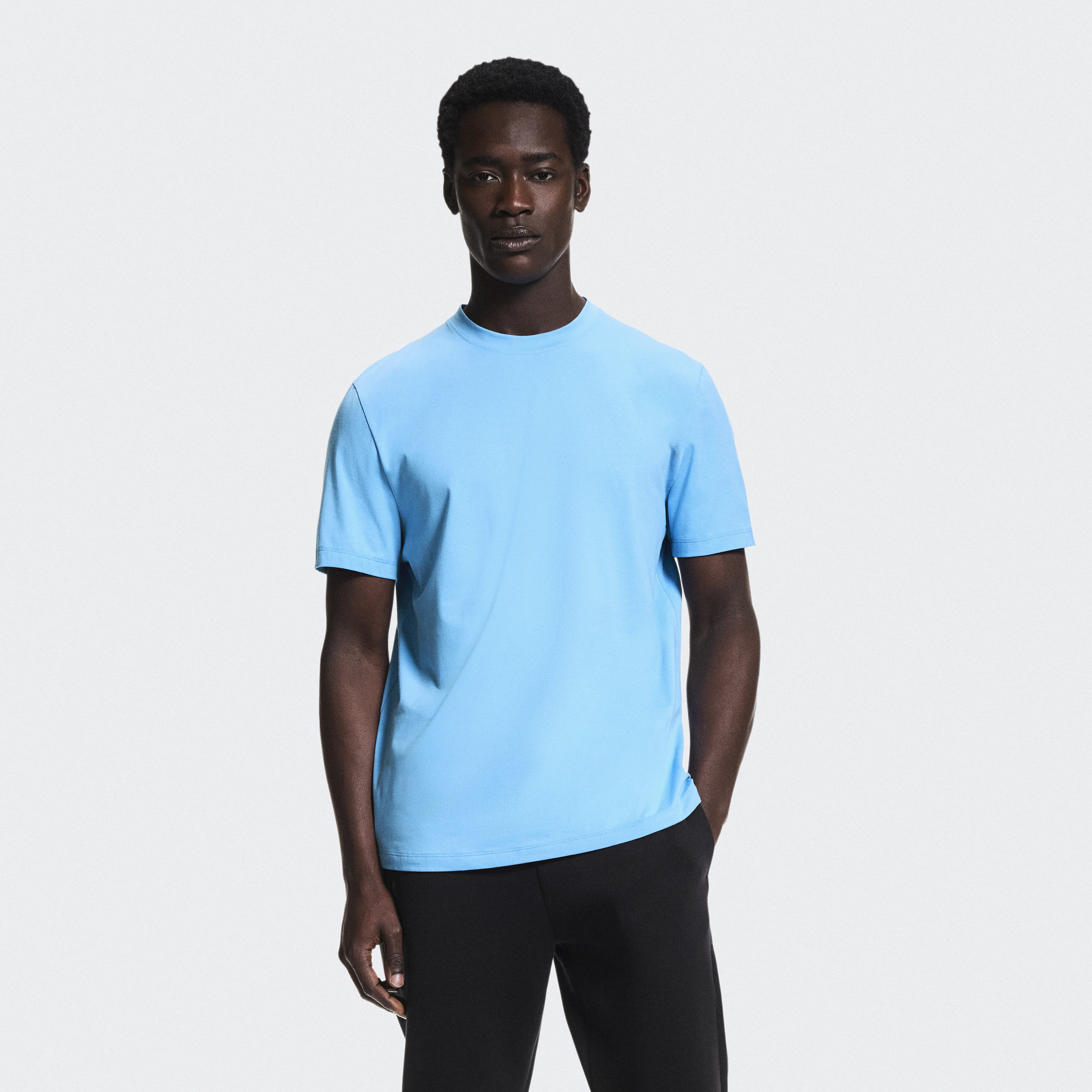 Focus-T Short-Sleeve Shirt in Gourami