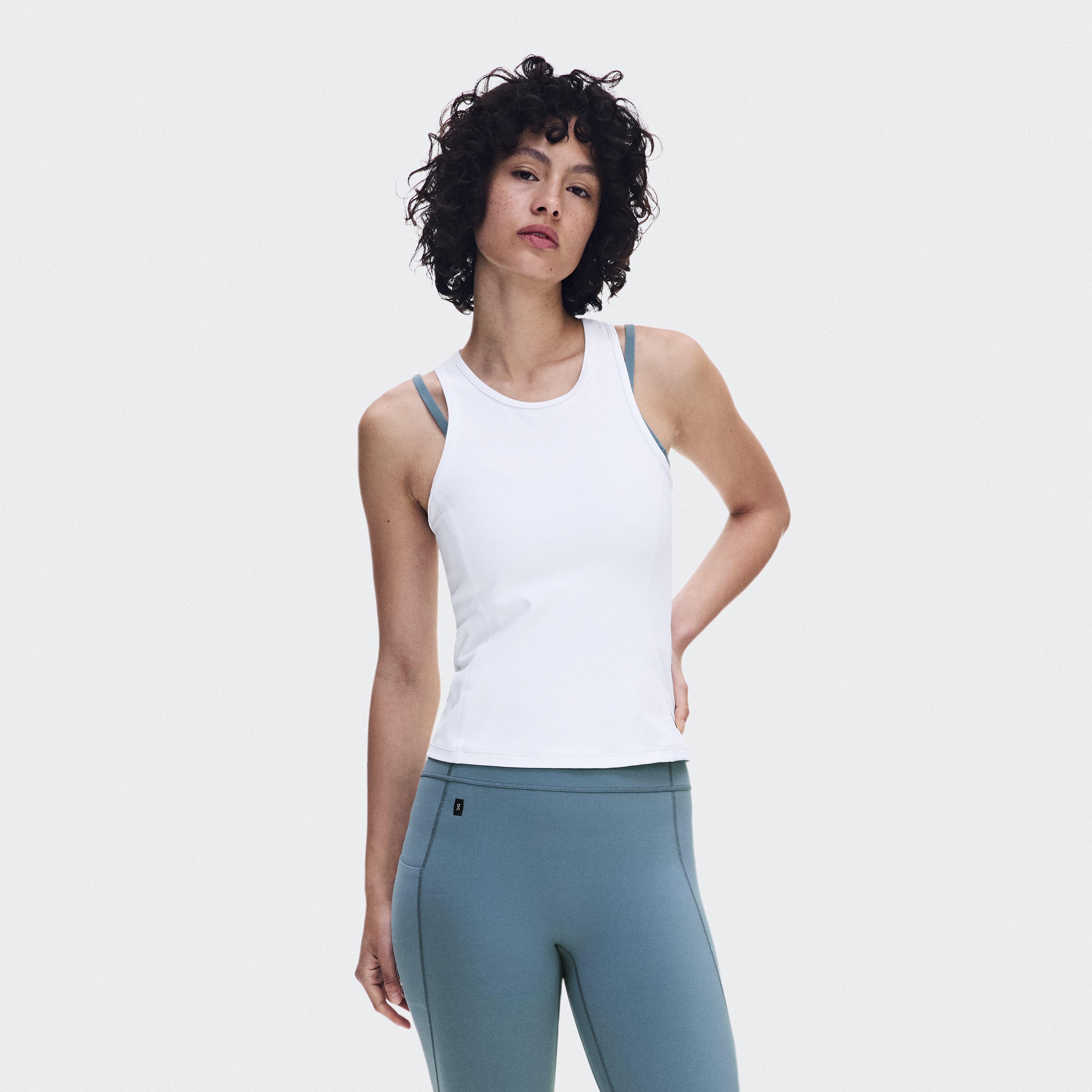 Studio Tank Top in White