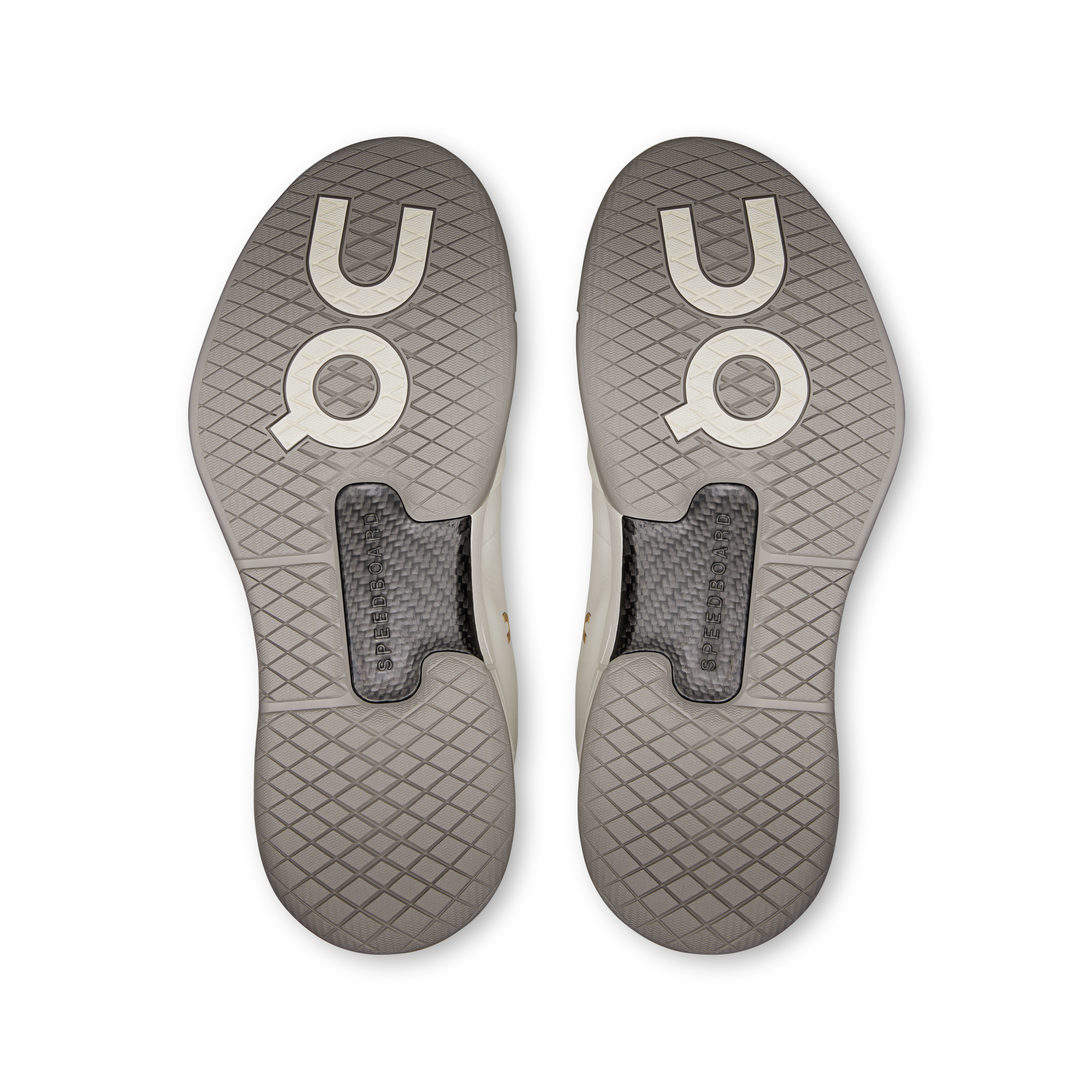 On THE ROGER Pro Ace Ivory & Fog Men Tennis Shoes