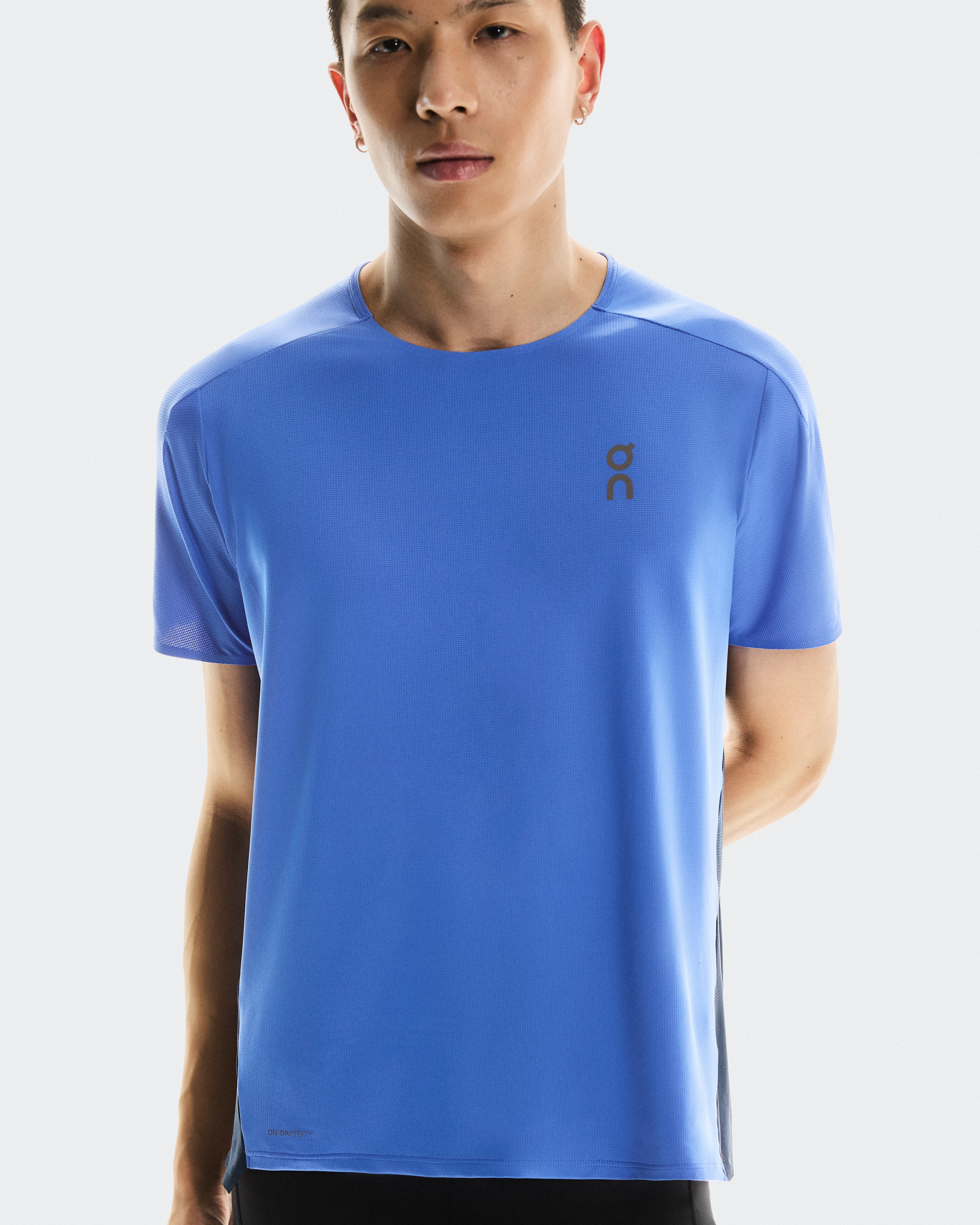 On Performance-T Zaffre & Navy Men Tops and t-shirts