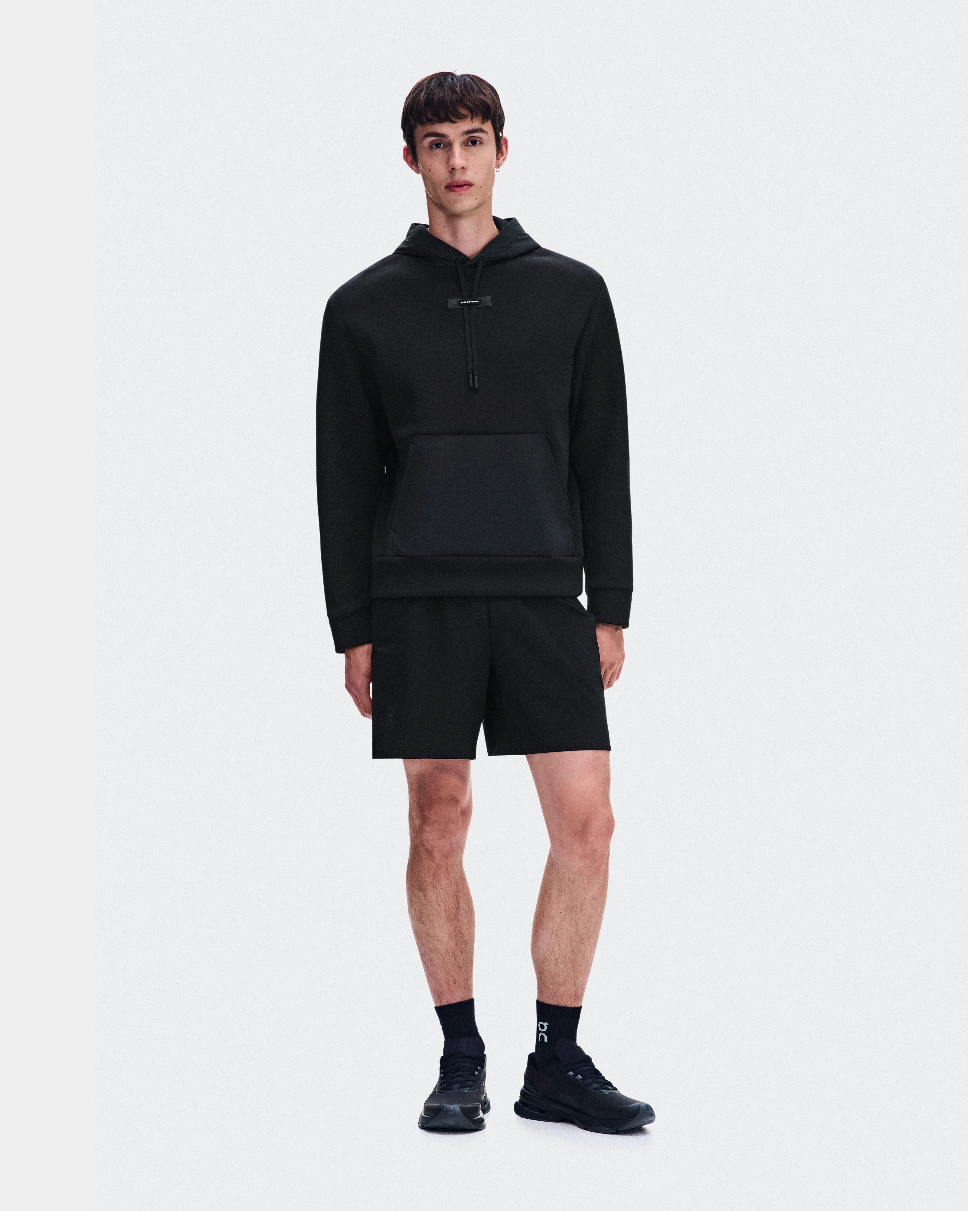 On Focus Tech Hoodie Remix Black Men Hoodies and sweatshirts