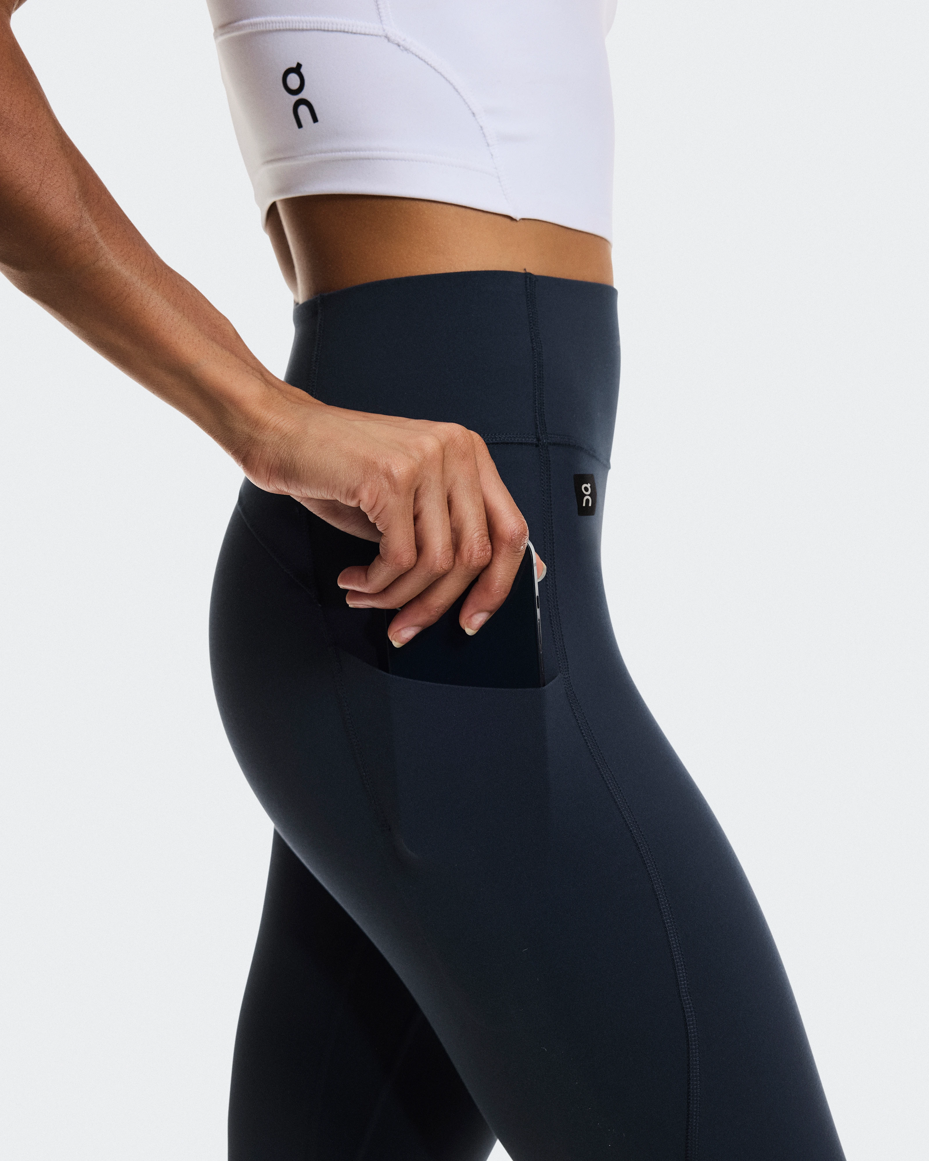 On Studio Tights Navy Women Tights