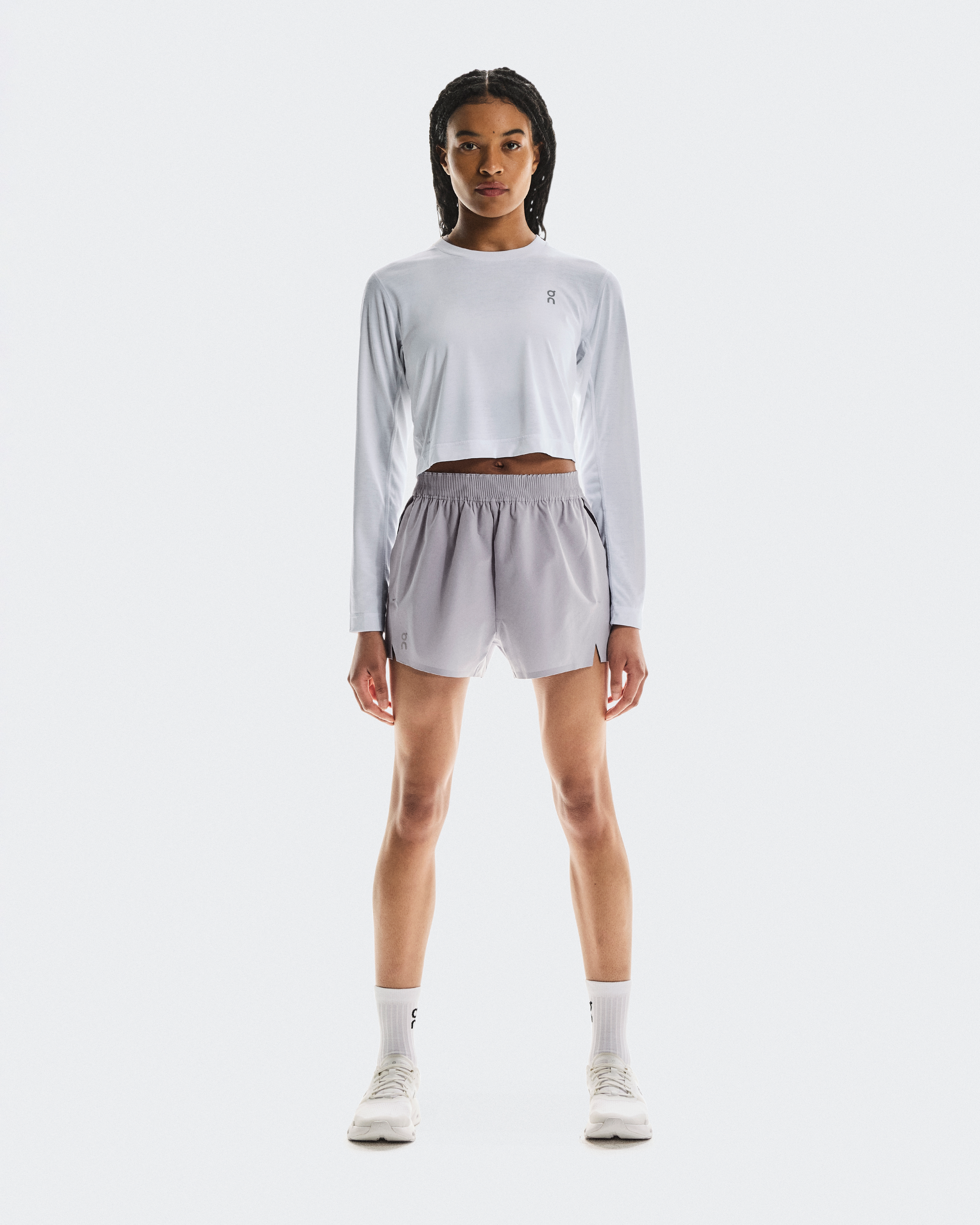 Train Long-T Crop GraphicWomen / White / L