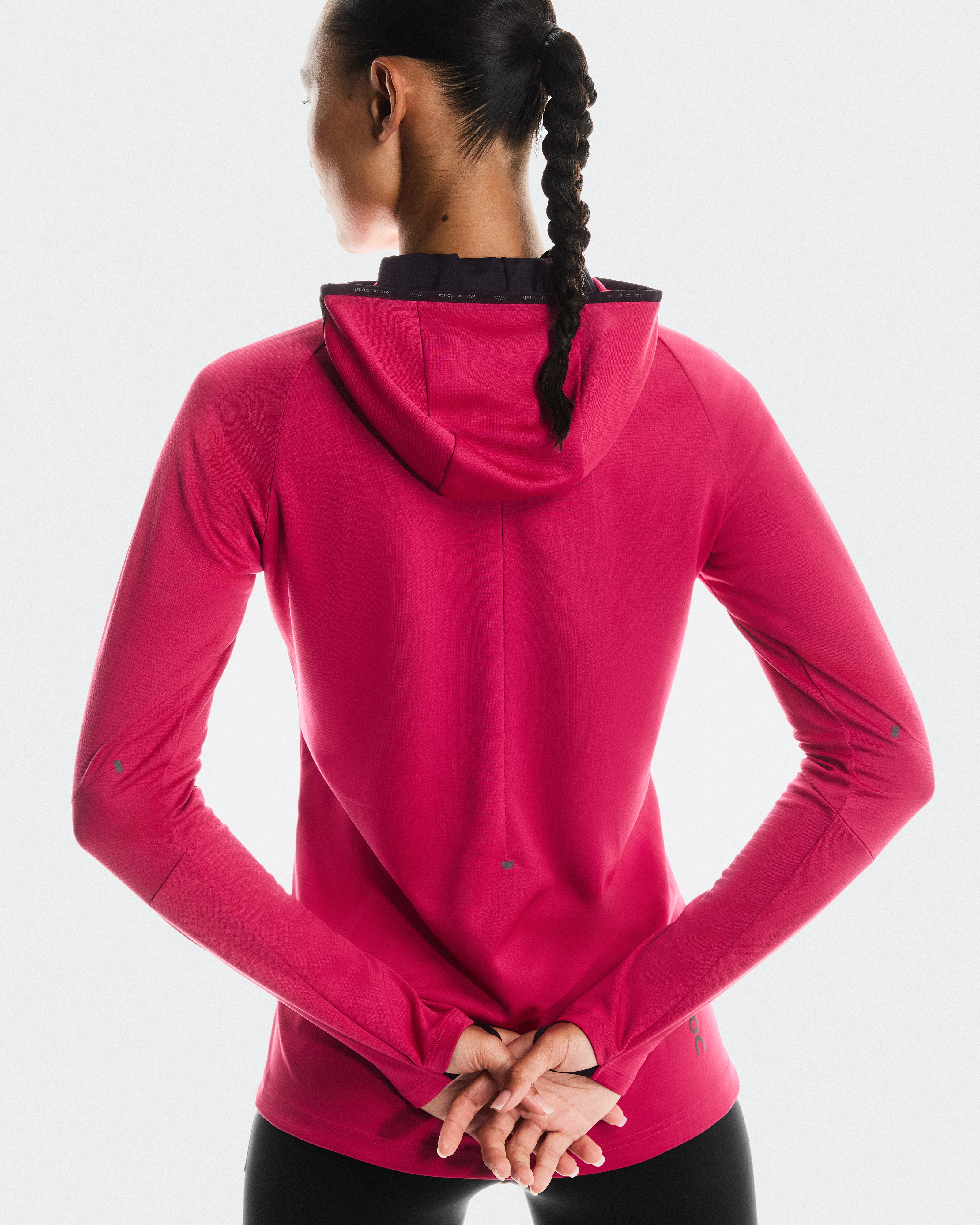 On Climate Zip Hoodie Grenadine Women Hoodies and sweatshirts