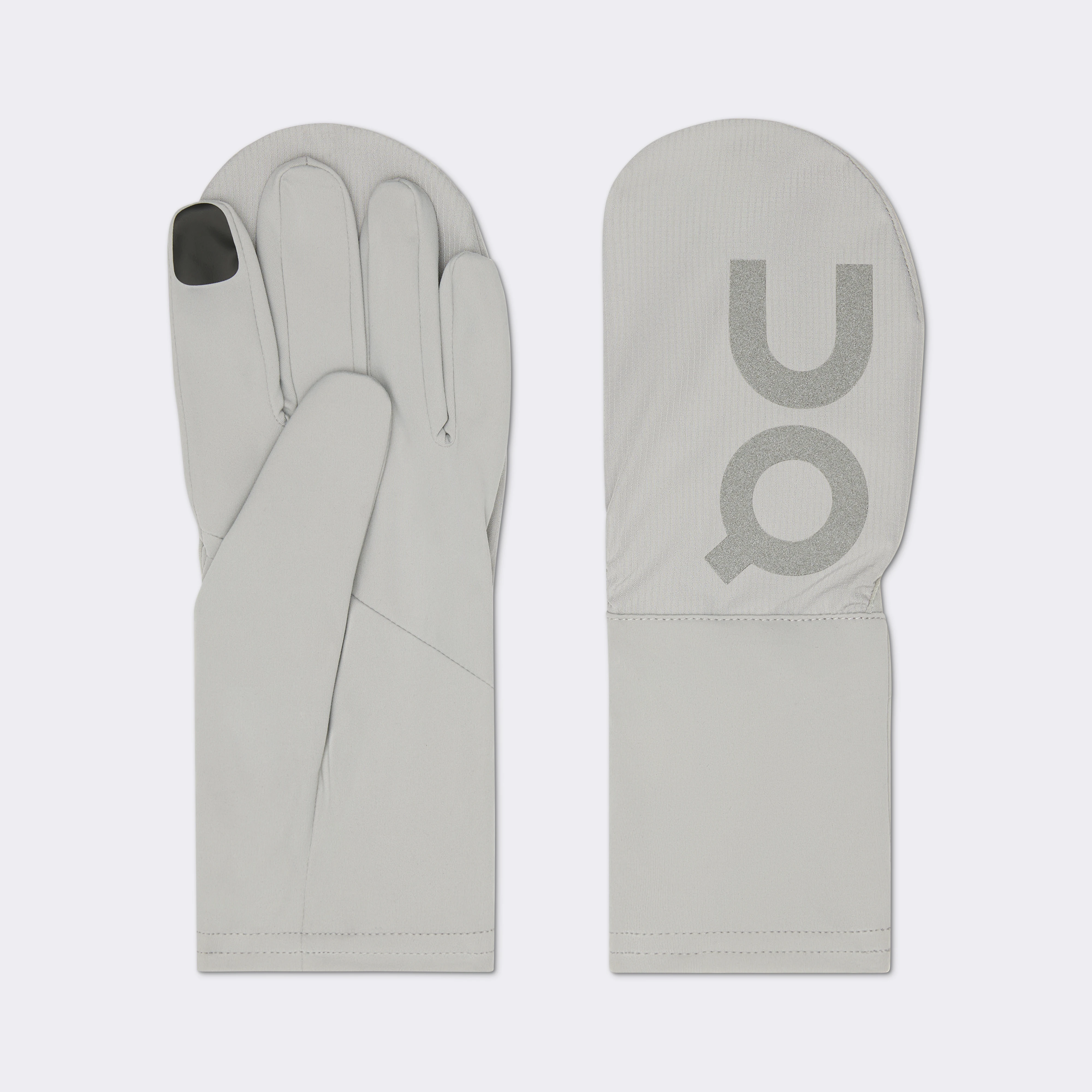 On Core Glove Grey Unisex Unisex – Cold weather, road racing, reflective details Gloves