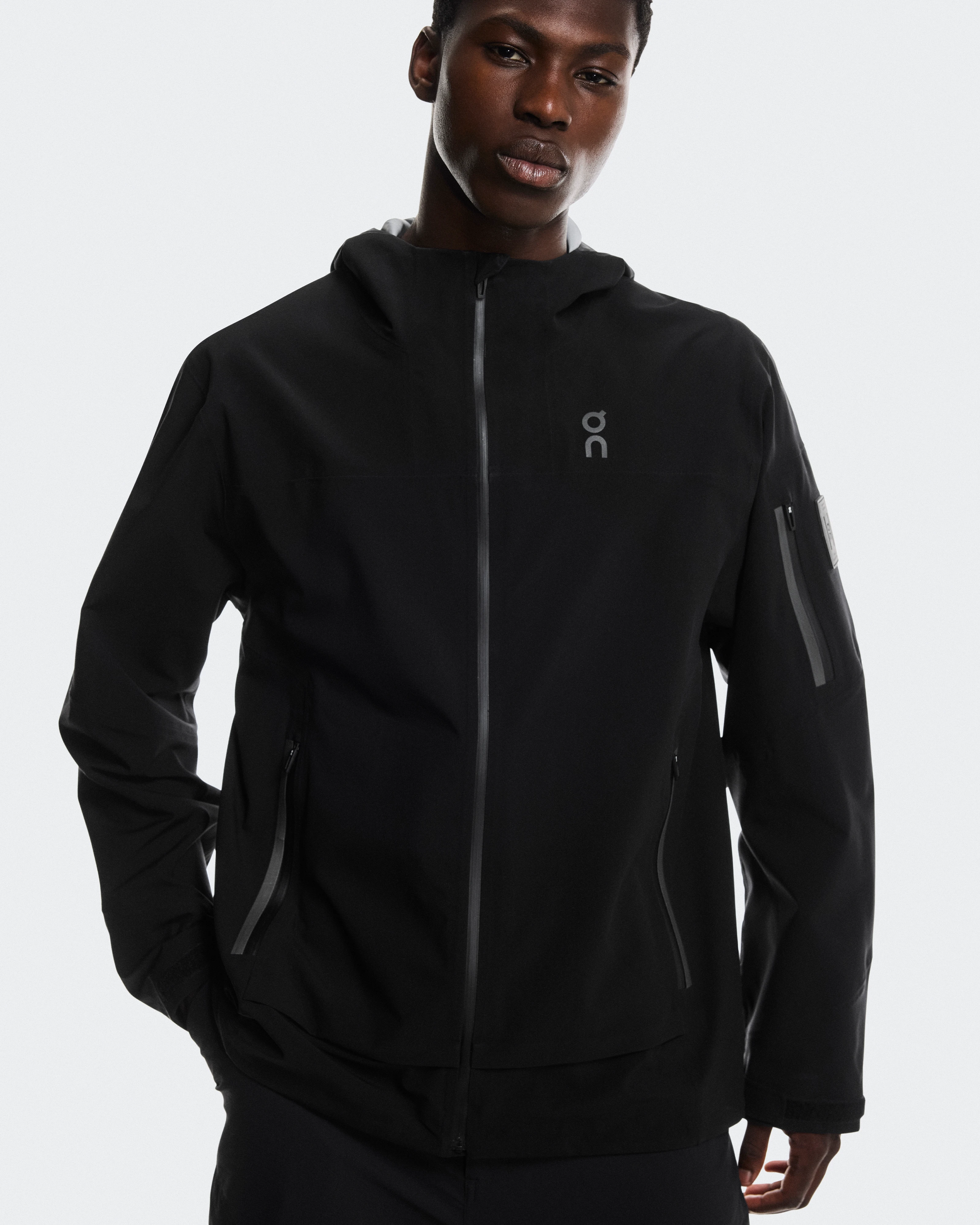 On Trek Jacket Black Herren Jacken & Westen
