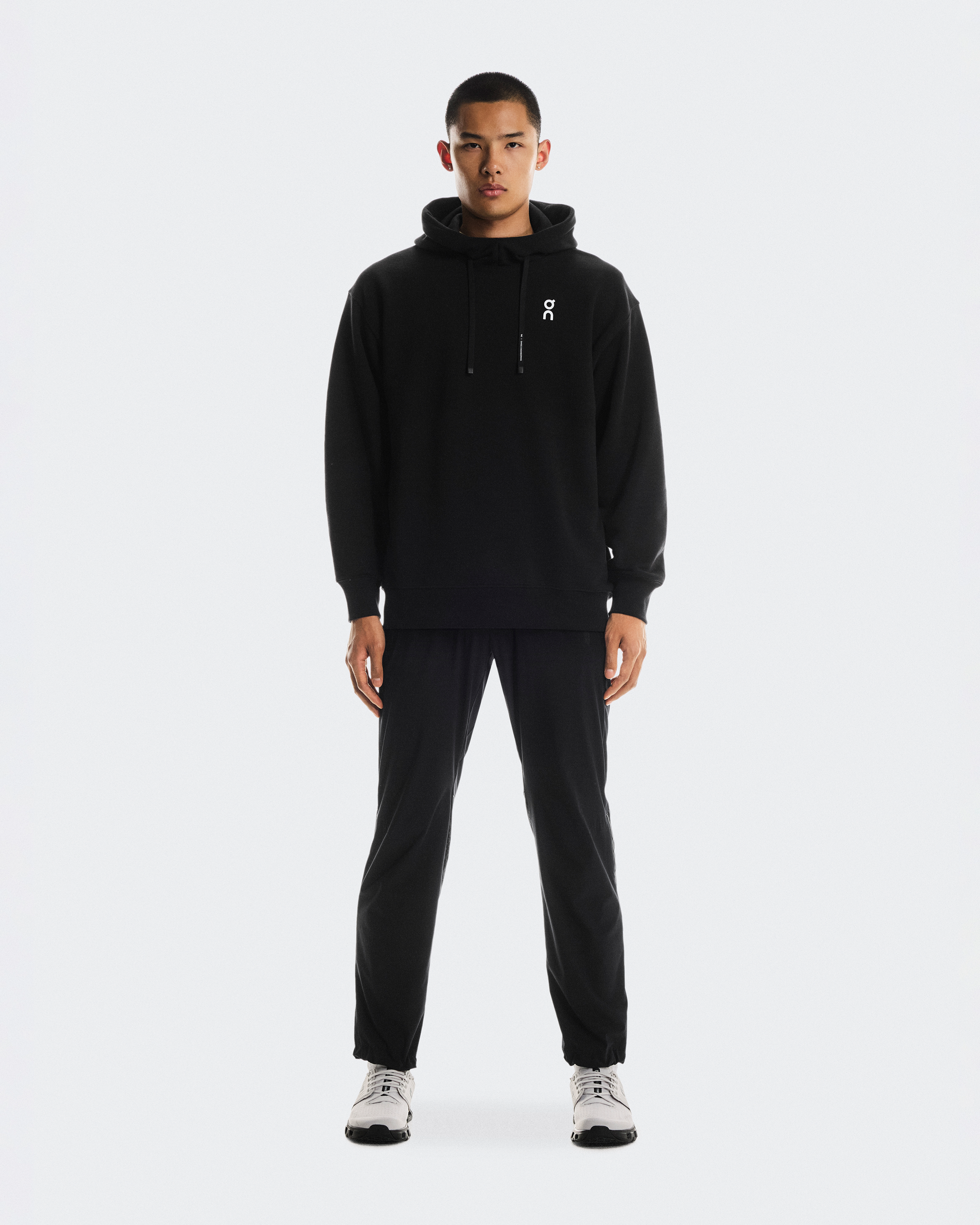 Club Hoodie GraphicMen / Black | Olive / L