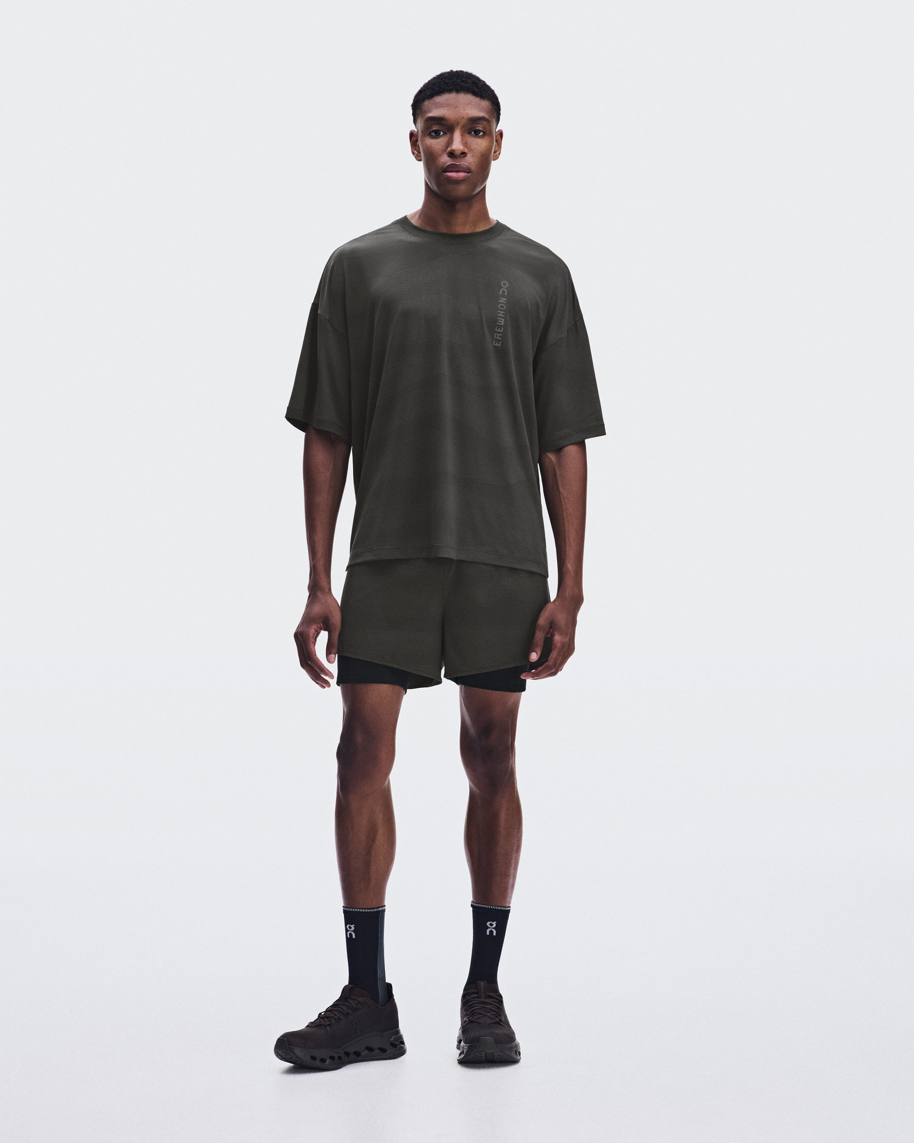Men's Performance-T Erewhon | Brown & Black | On United States
