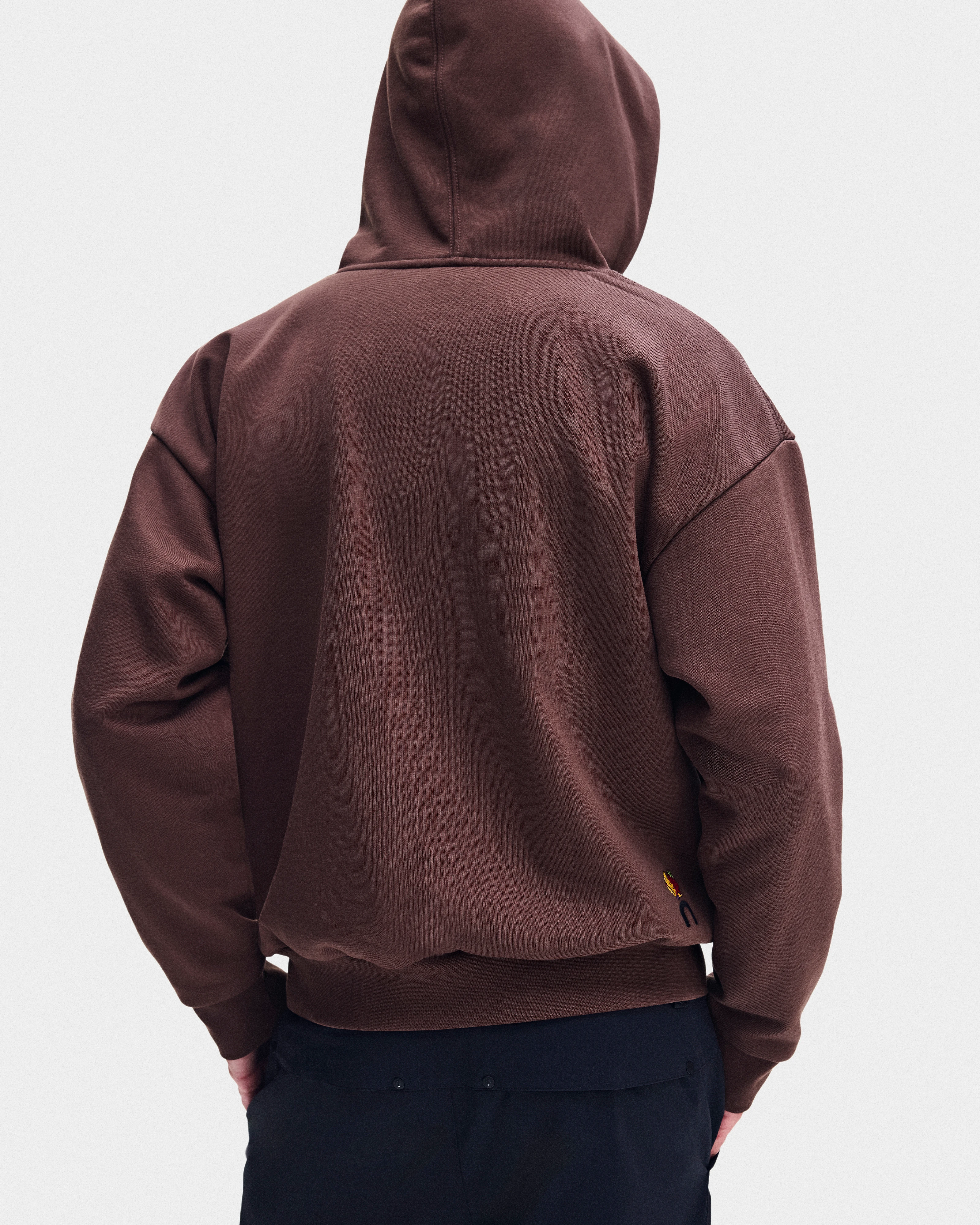 On Utility Zip Hoodie SHG Medjool Unisex Hoodies and sweatshirts