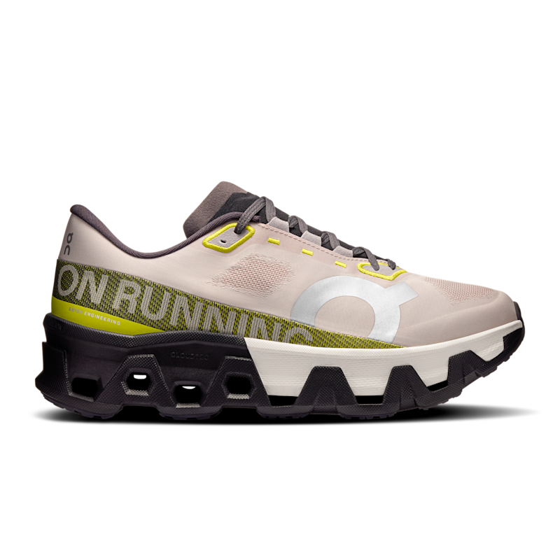 On Men's Cloudmonster Hyper Road Running Shoe in Fade/Lime, Size: 49, Recycled Polyester ️
