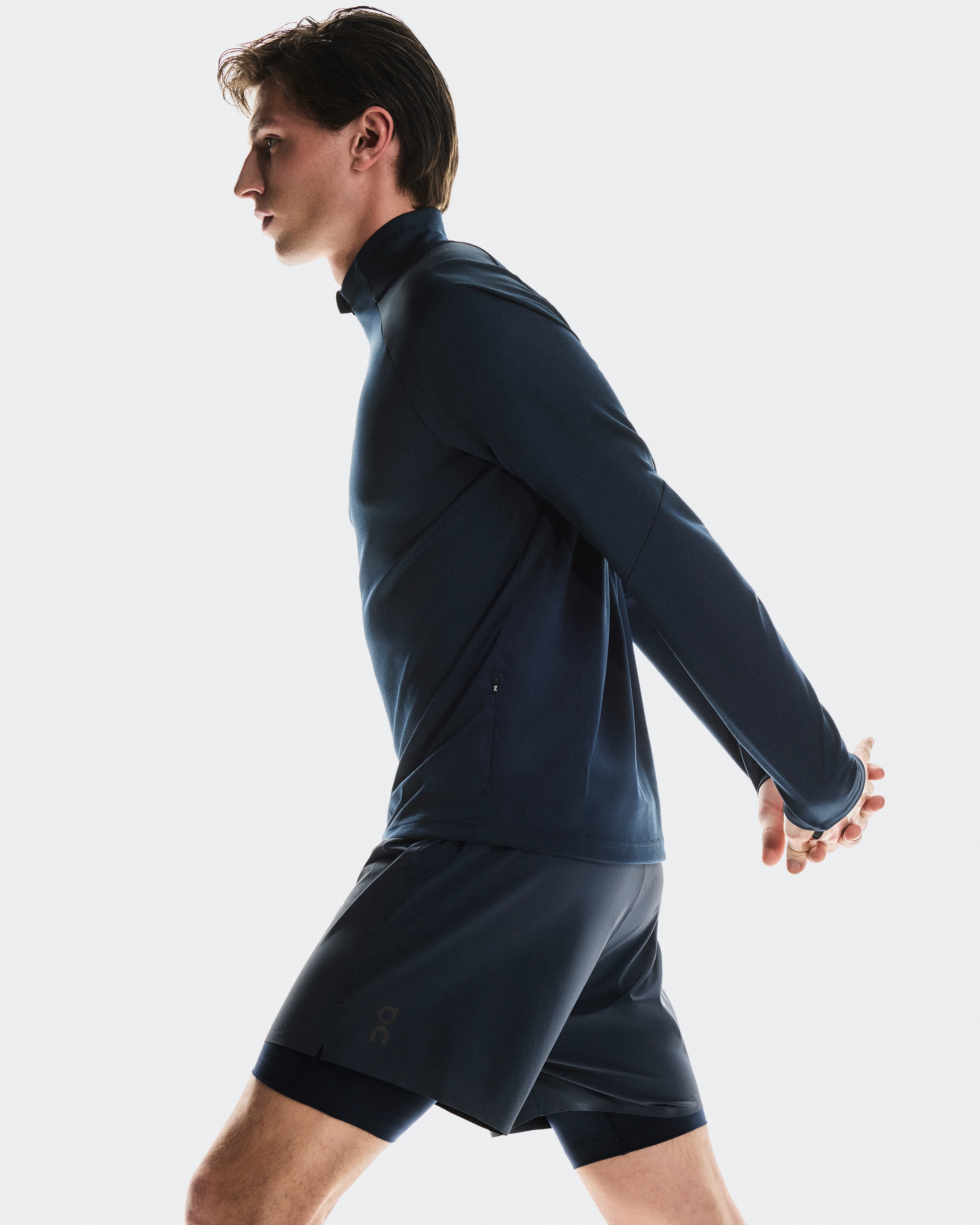 On 5" Performance 2/1 Shorts Navy & Navy Men Shorts