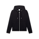 Club Collective Full Zip Runner Hoodie in Black