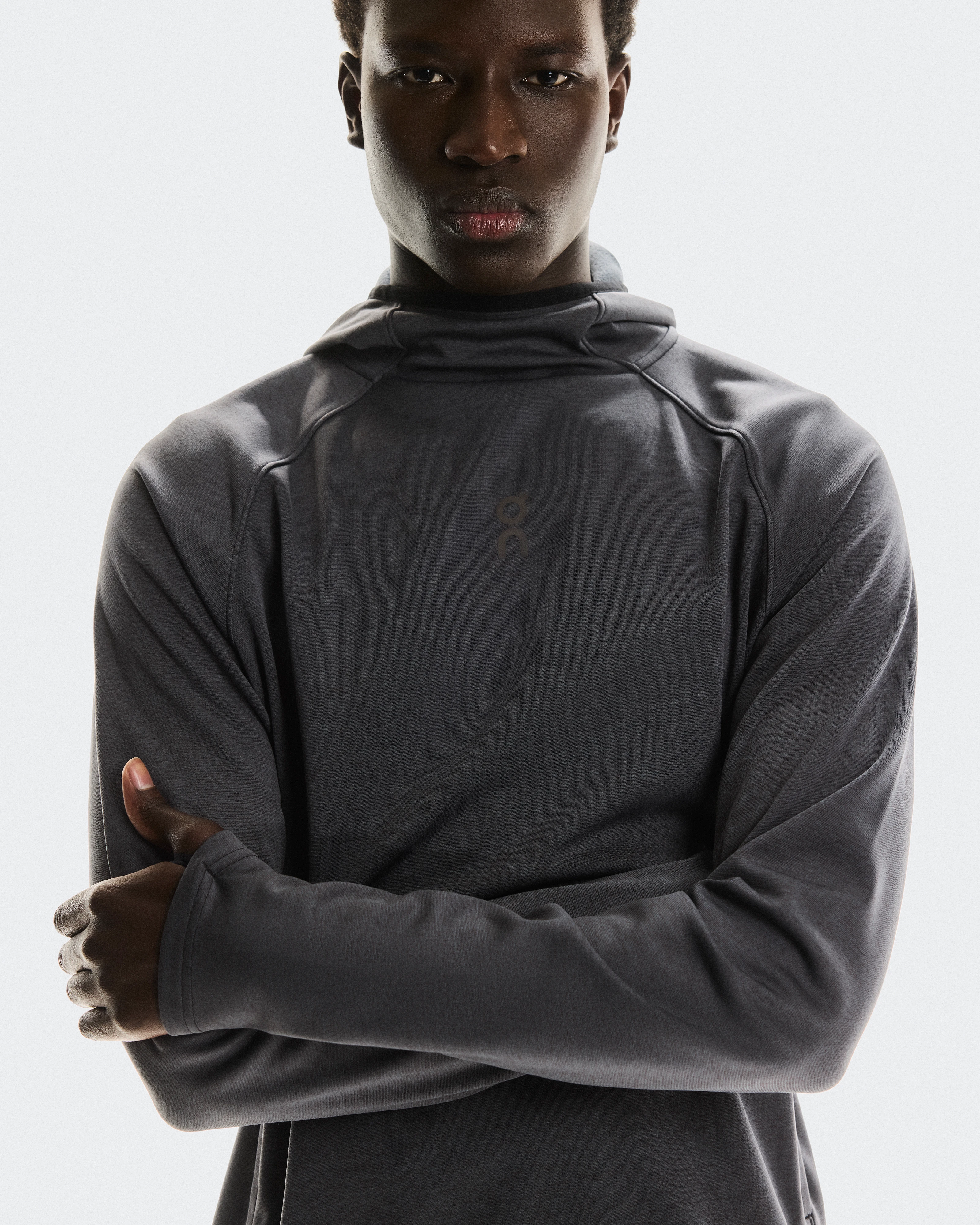 On Trek Hoodie Graphite Men Hoodies and sweatshirts