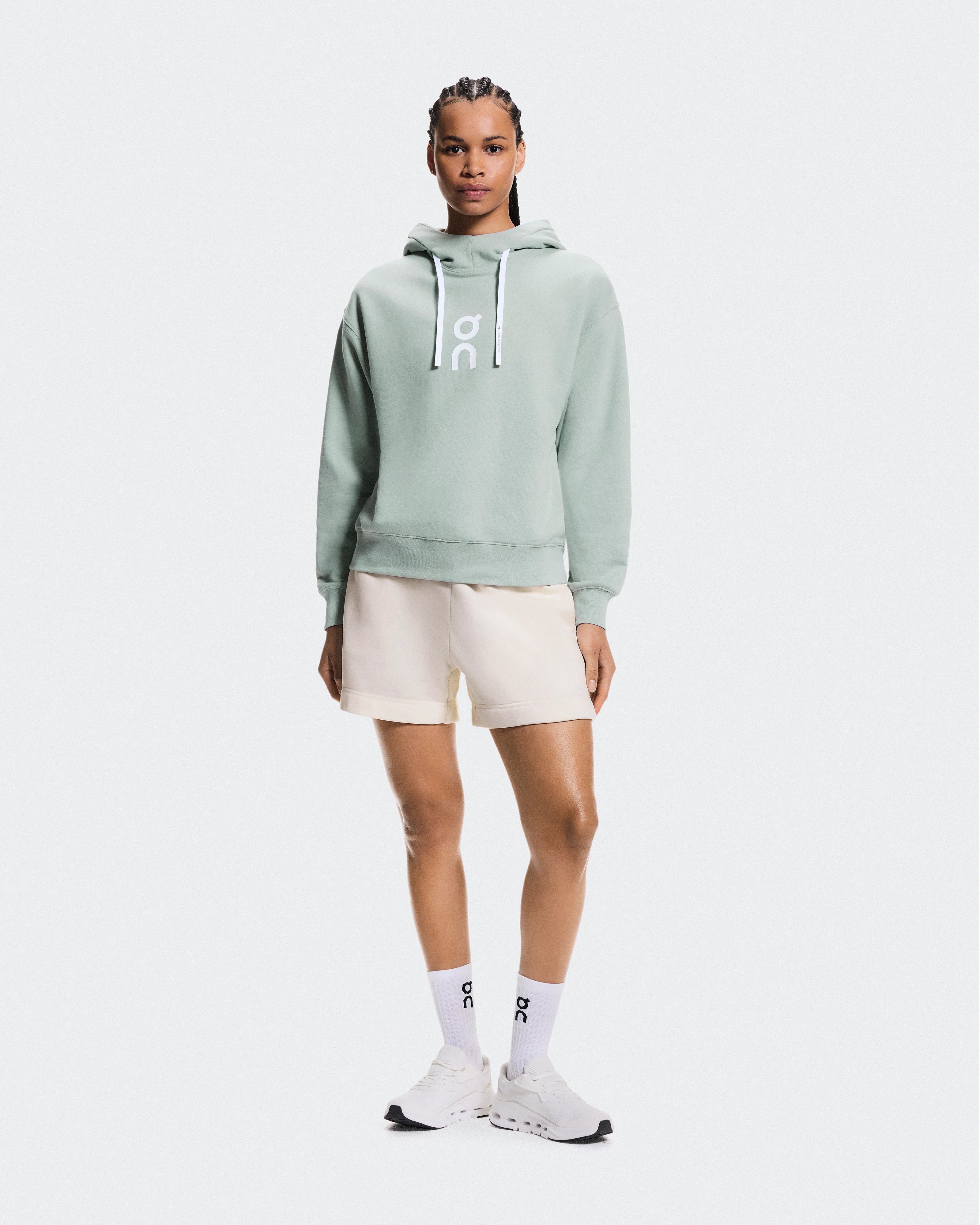 On Club Hoodie Mineral Women Hoodies and sweatshirts