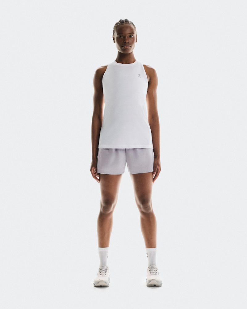 On Women's Core Tank Top in White, Size: XS, Polyester