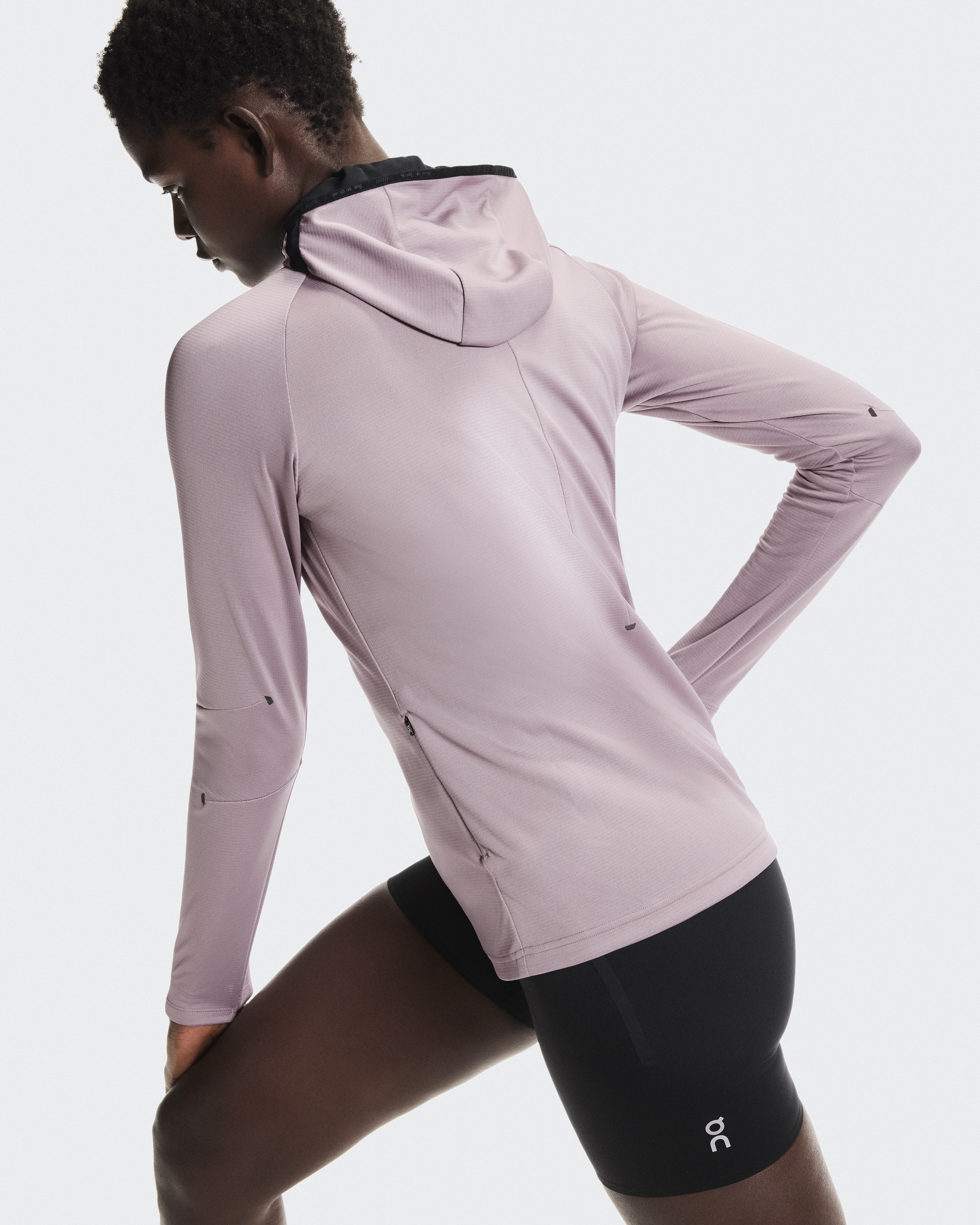 Climate Zip Hoodie Feminino | Rosa | On Brasil