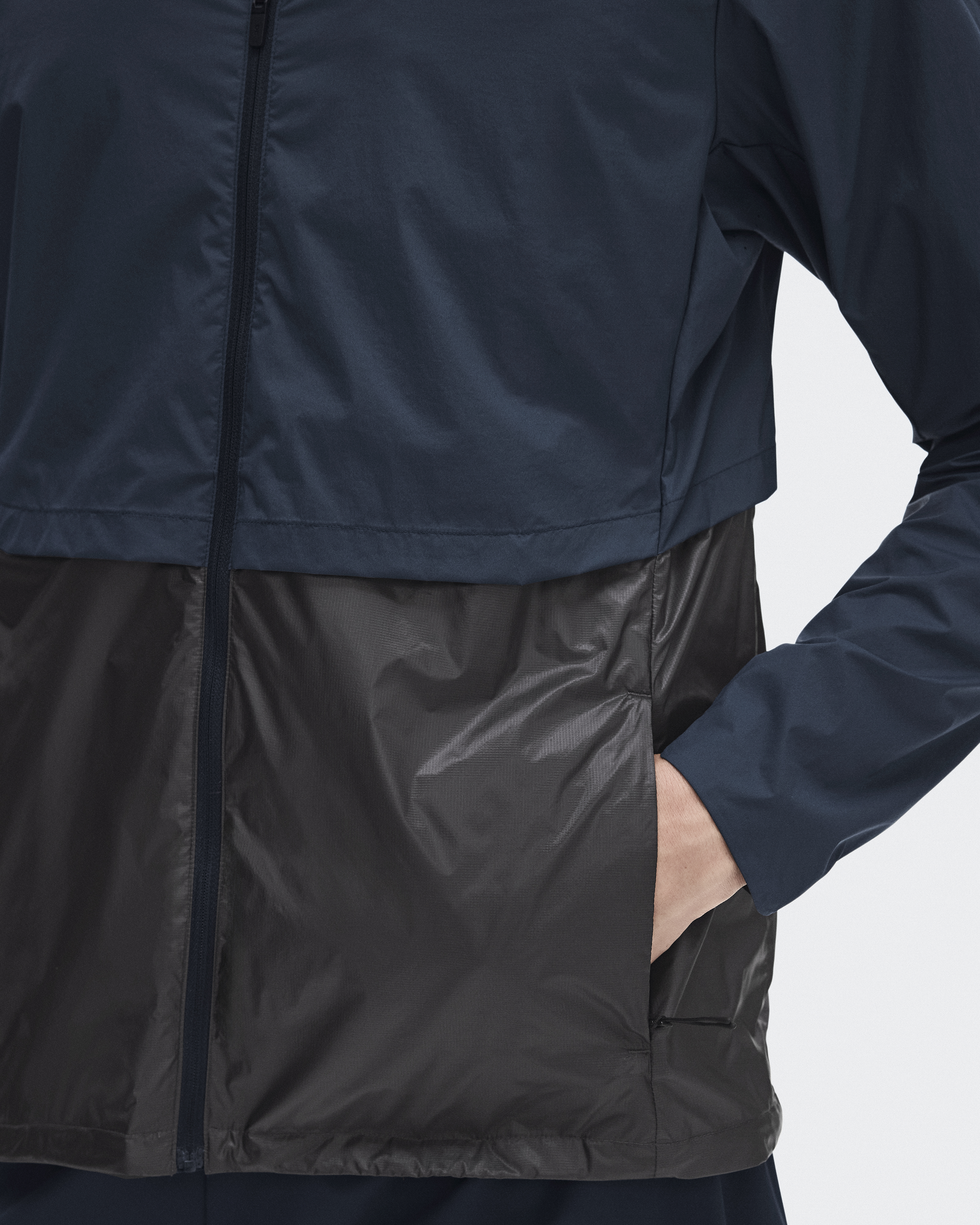 Men's Weather Jacket | Blue & Grey | On Monaco