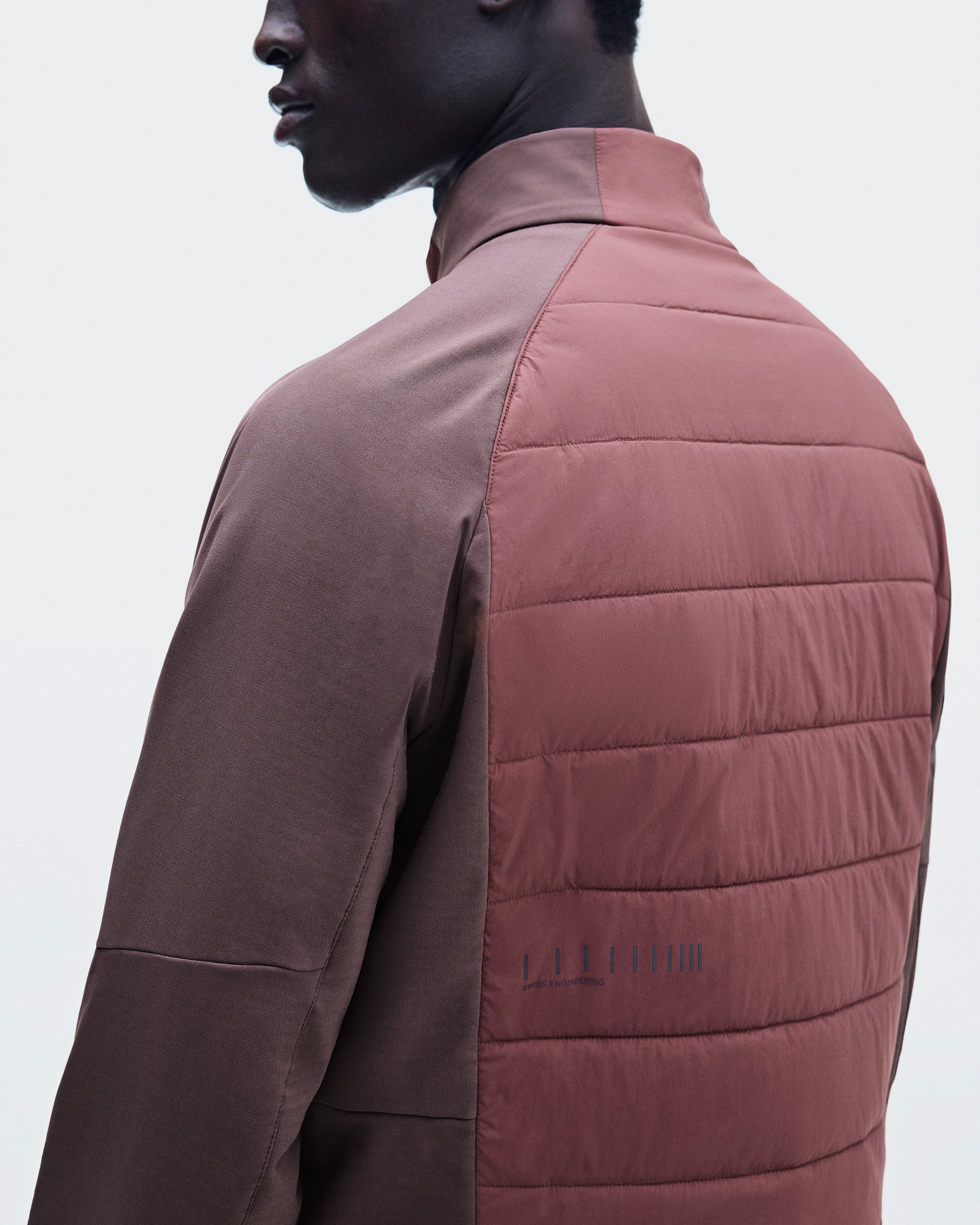On Weather Hybrid Jacket Mulberry & Barberry Men Jackets