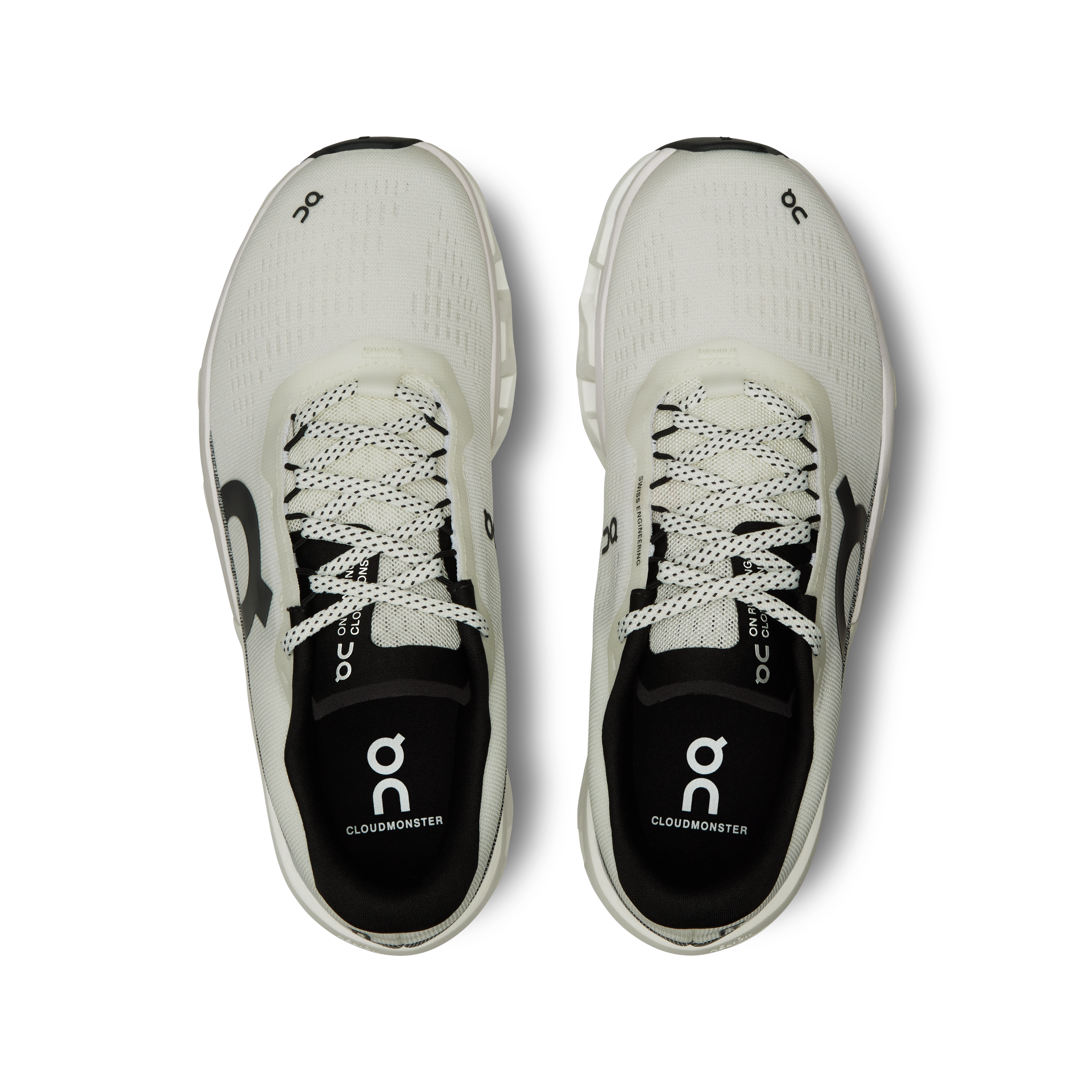 On Cloudmonster 2 Undyed & Frost Women Road running Shoes