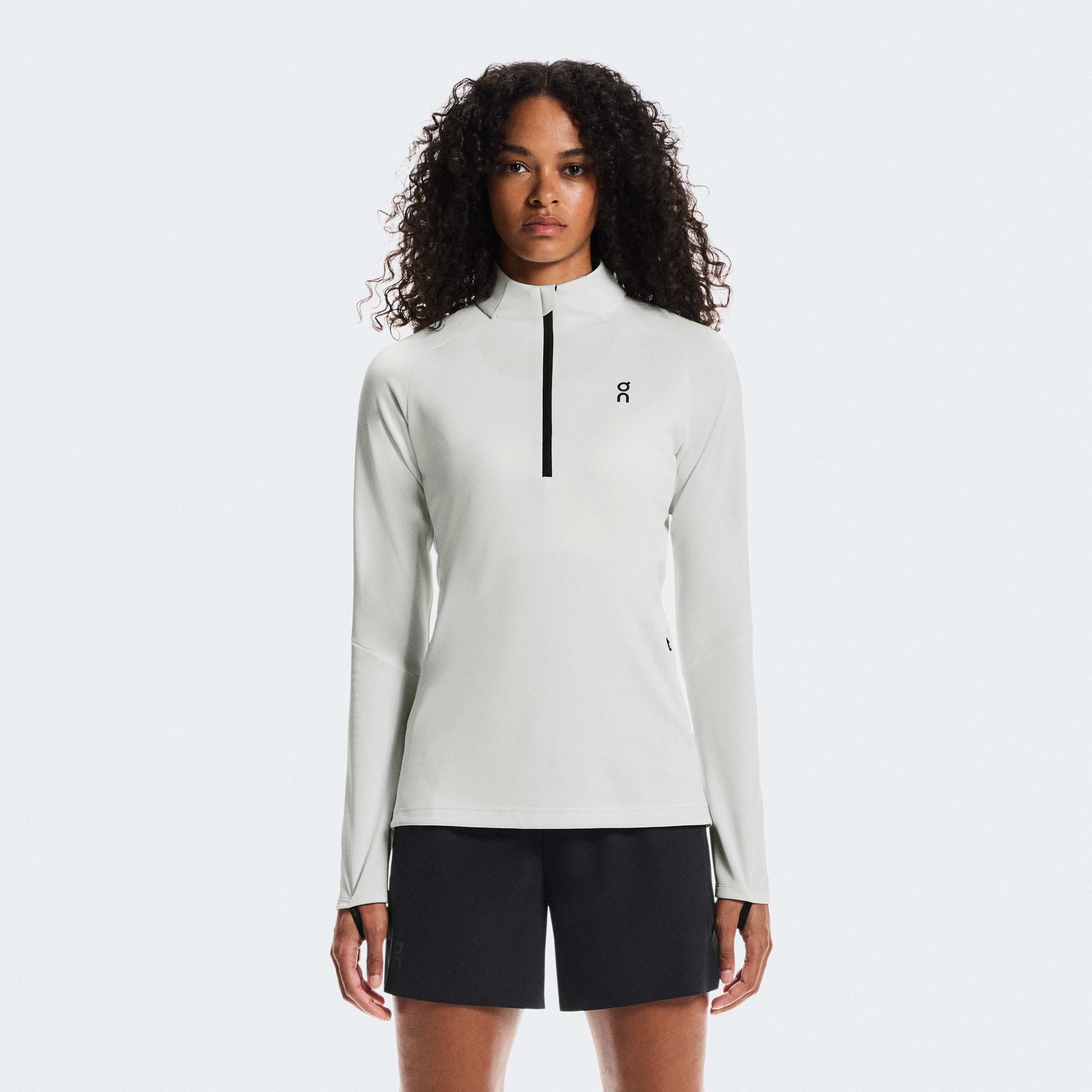 On Climate Shirt Blue Women Women – Cold-weather, insulating, outdoor adventures Hoodies and sweatshirts