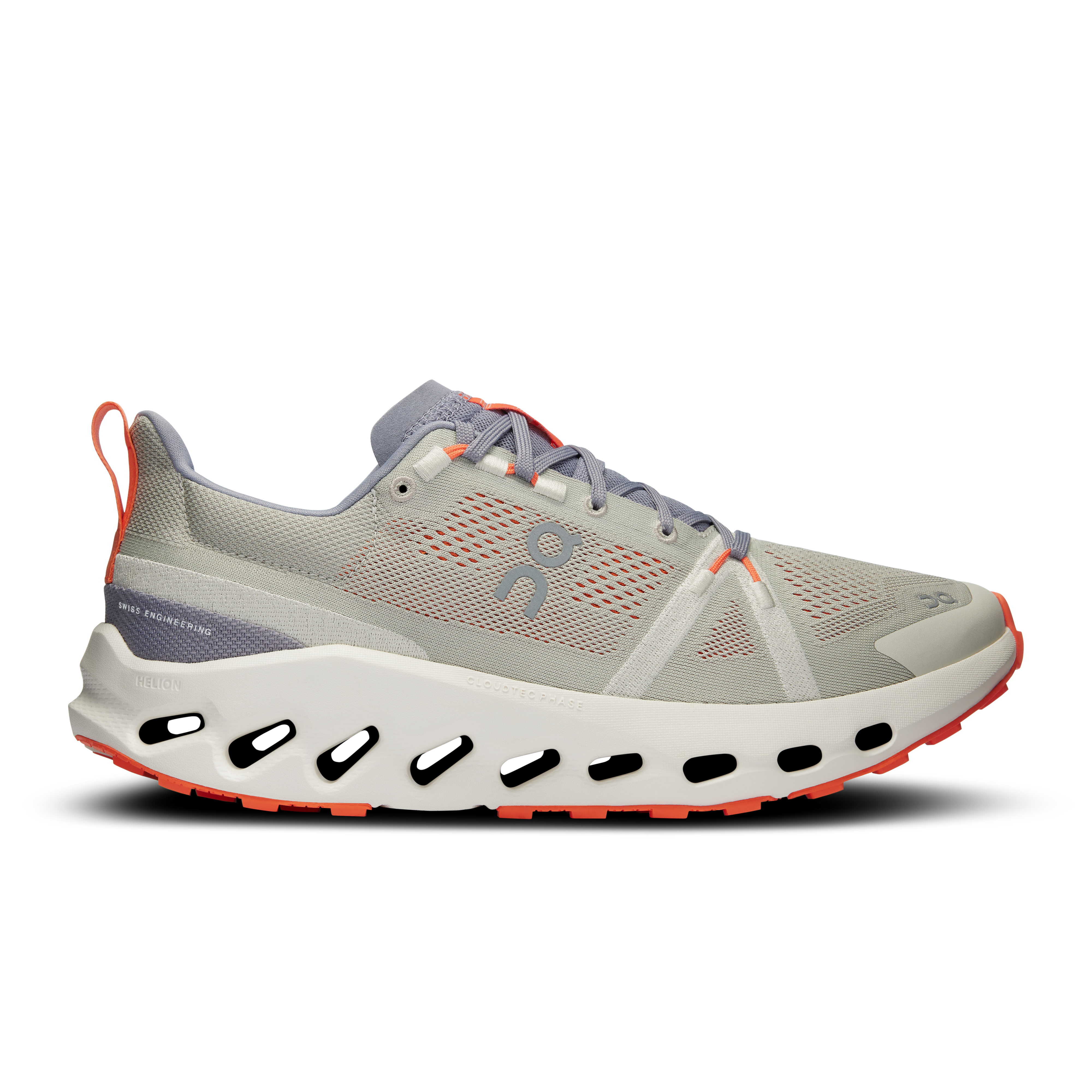 Cloudsurfer Trail Running Shoe in Fossil/Ivory