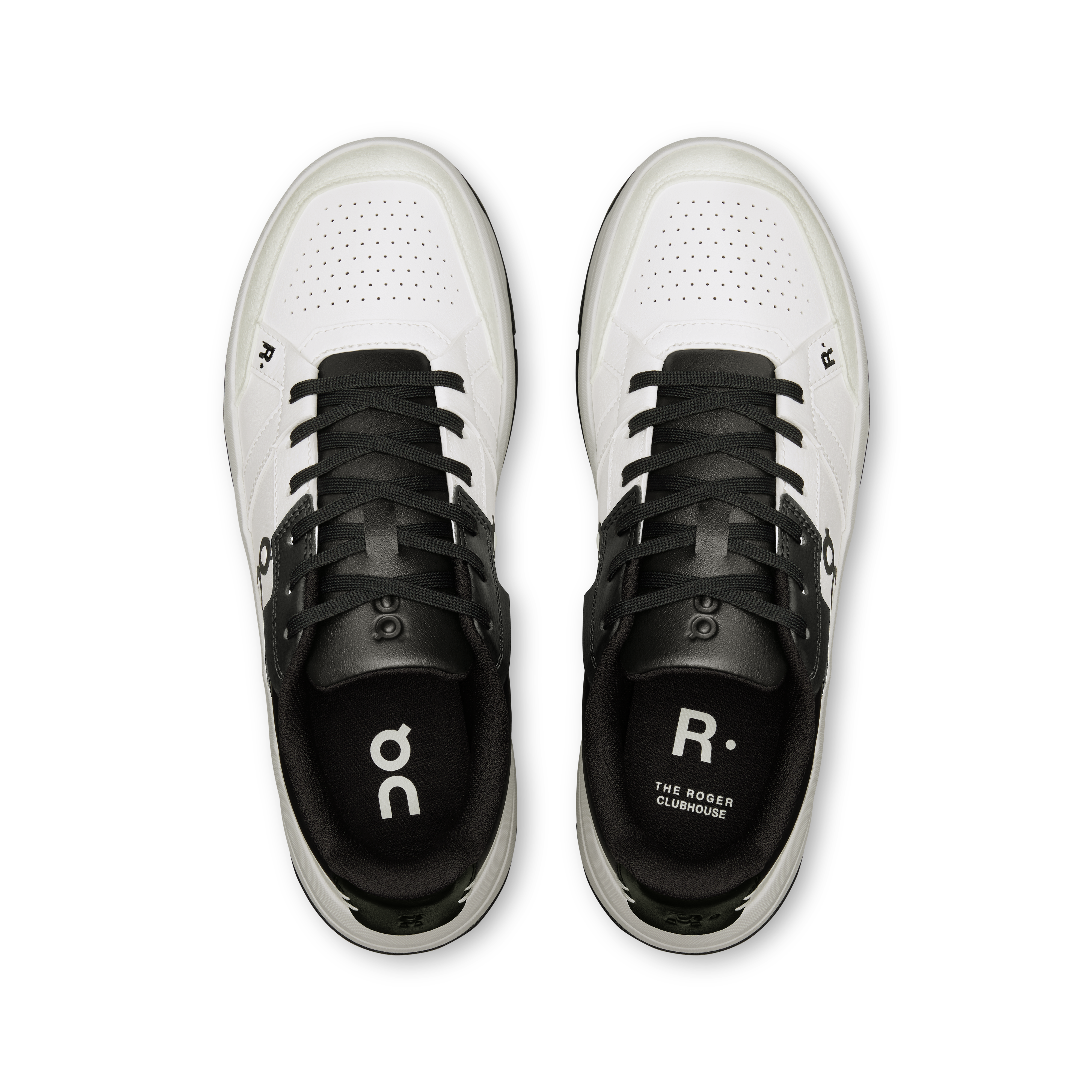 THE ROGER ClubhouseWomen / White | Black / 40.5