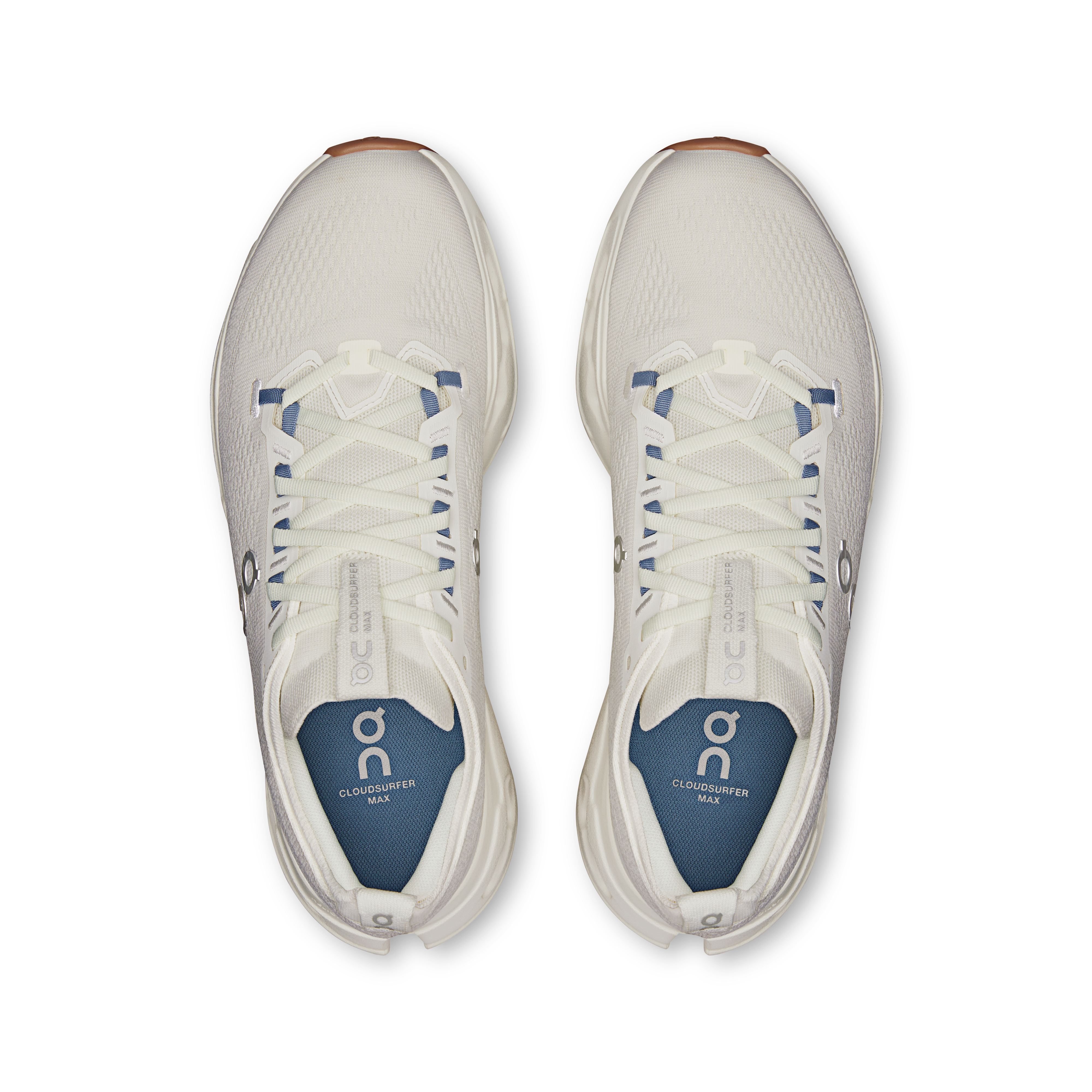On Cloudsurfer Max Ivory & Steel Homme Running sur route Chaussures