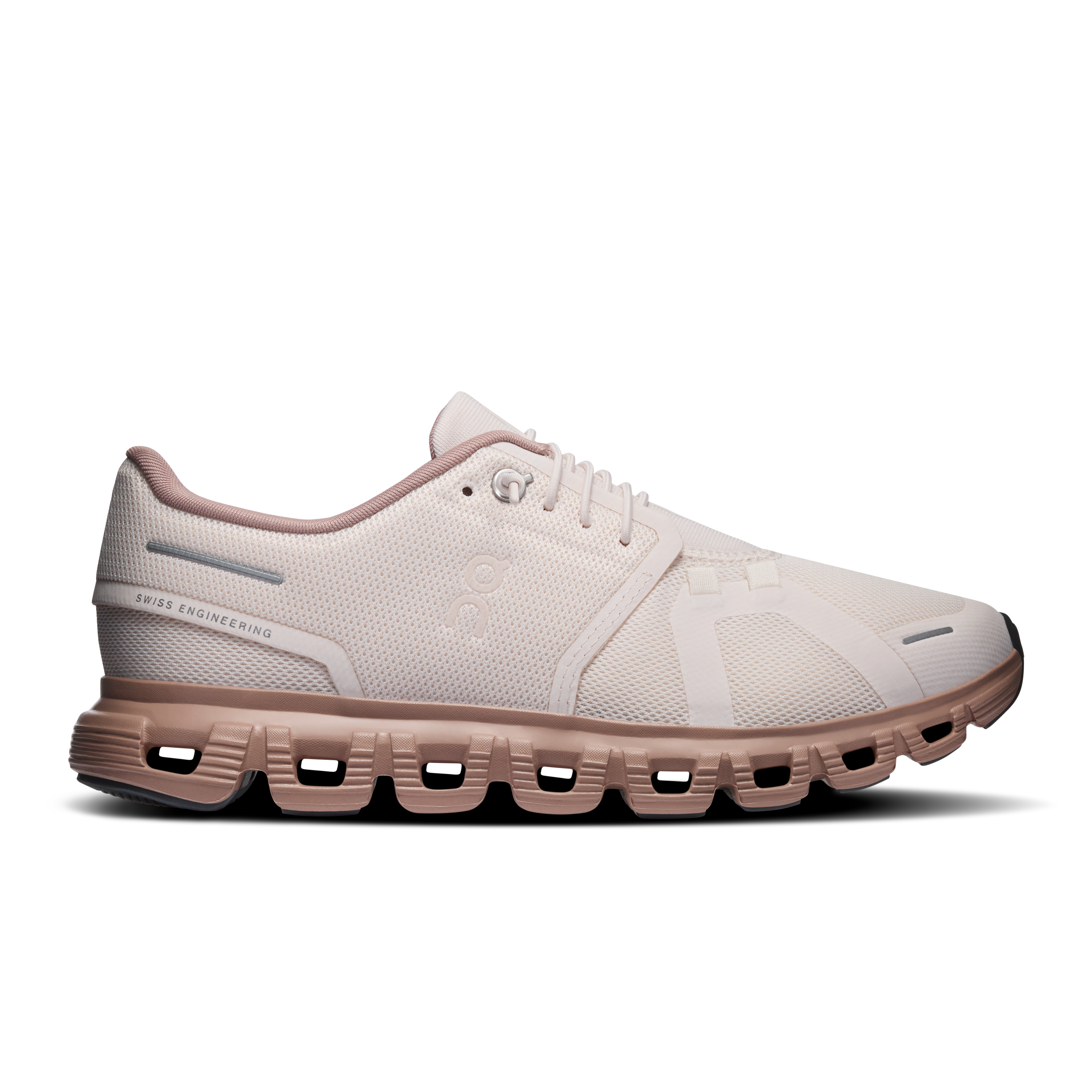 On Cloud 6 Oyster & Biscuit Femme Active Life Chaussures