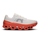 Cloudmonster Road Running Shoe in White/Flame
