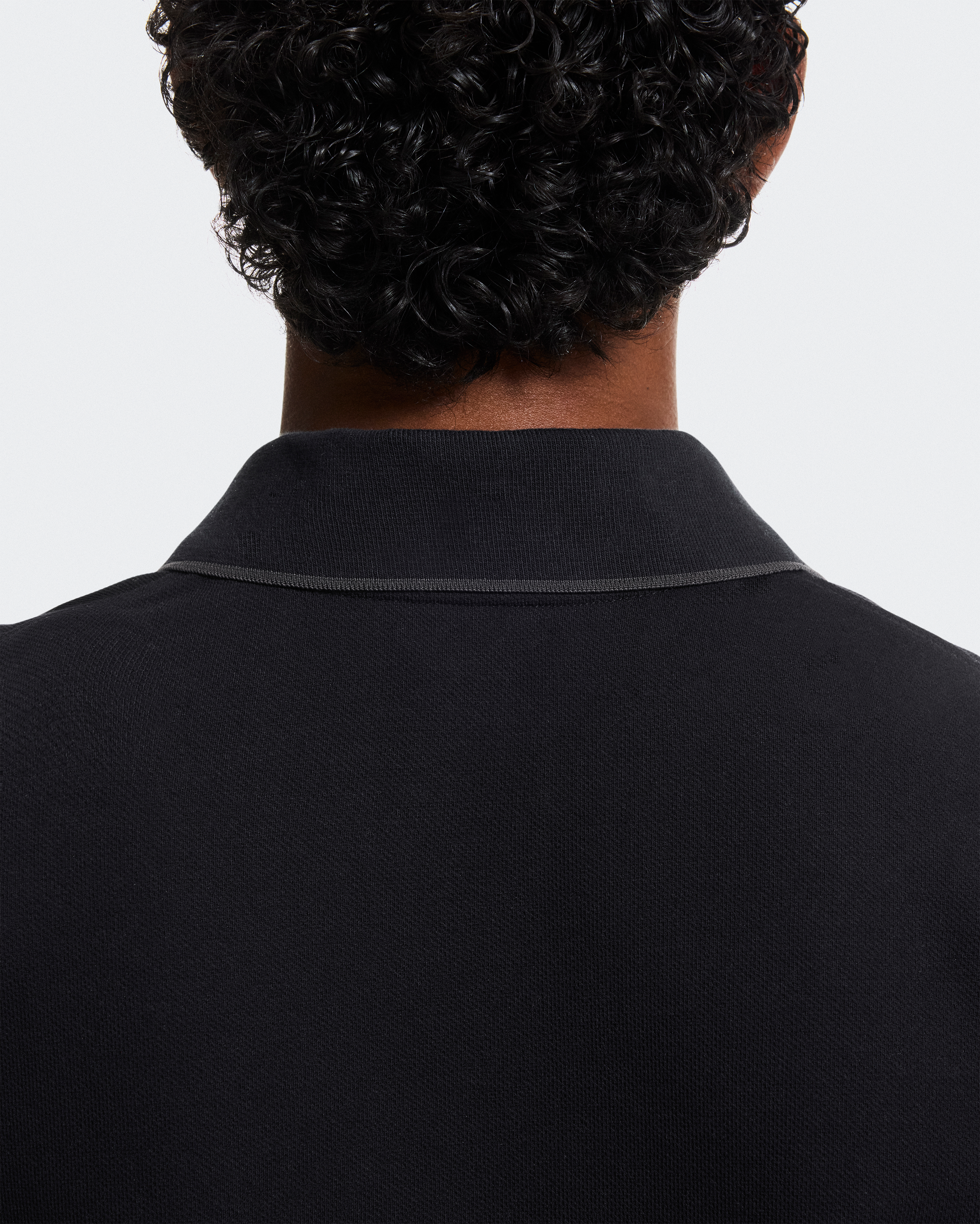 Courtside PoloMen / Black | Eclipse / L