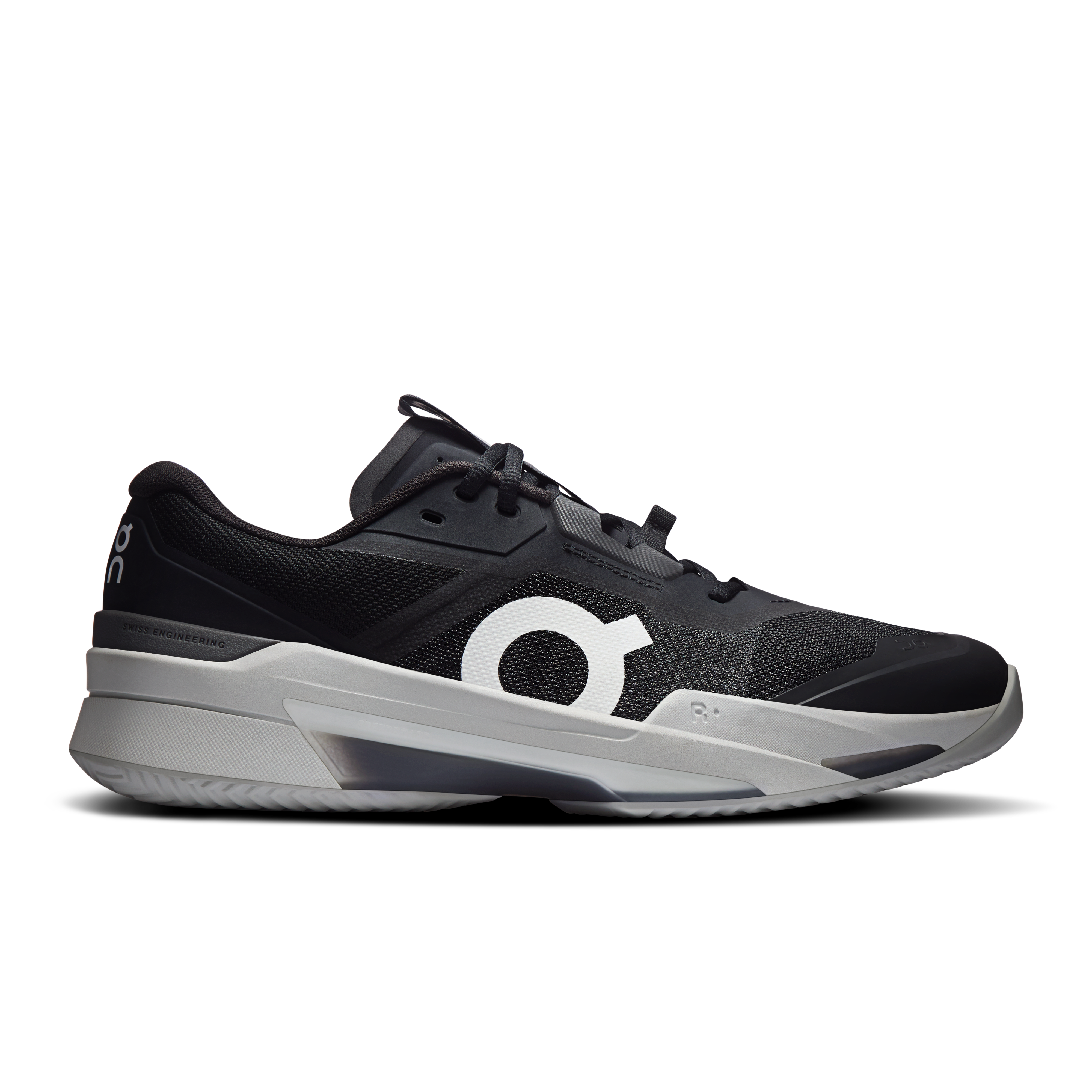 On THE ROGER Pro Fire Clay Black & Eclipse Men Tennis Shoes