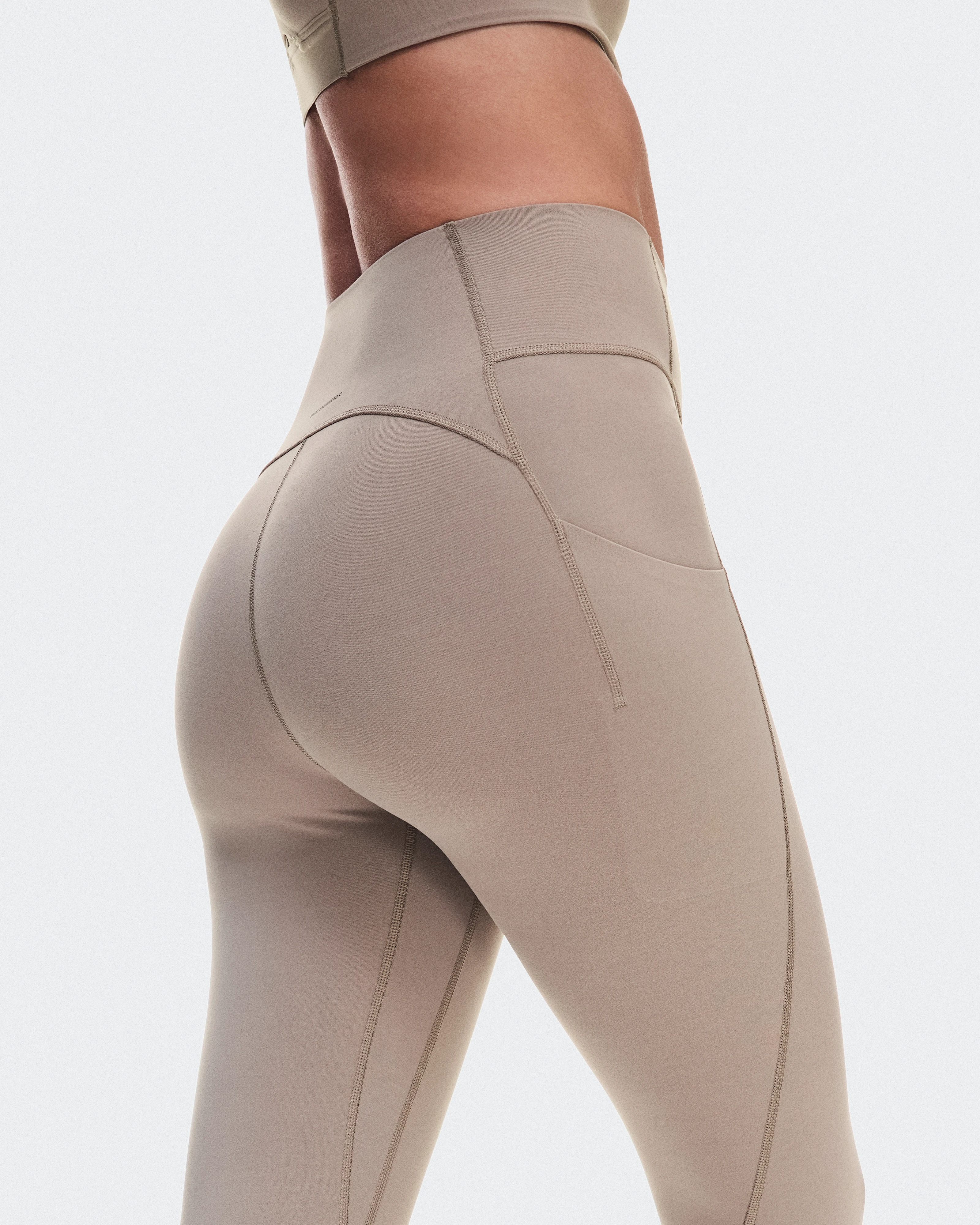 On Studio Leggings 7/8 Clay Women Tights