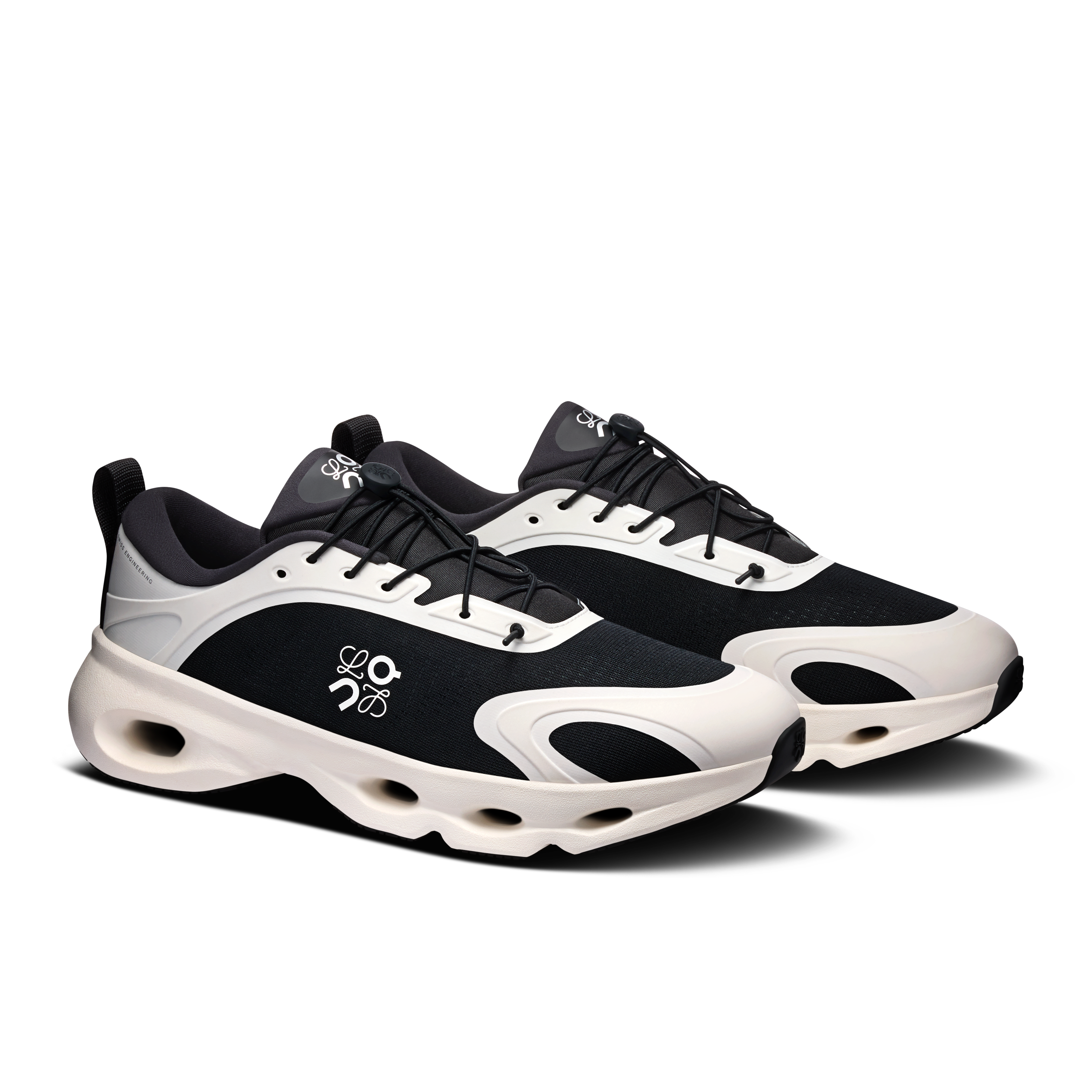 On Cloudsolo LOEWE Black & Eggshell Men Active life Shoes