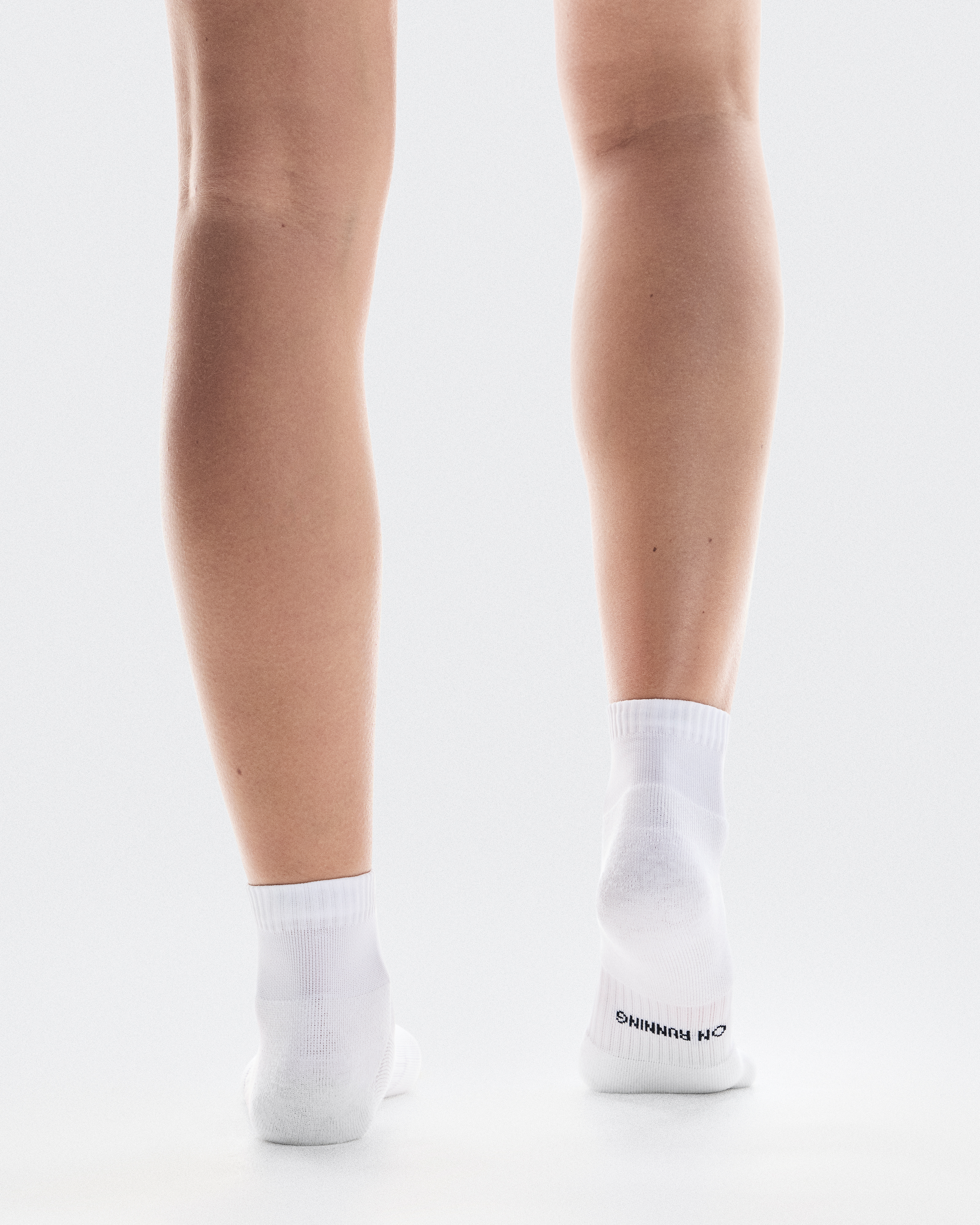 Core Run Sock Mid 2PUnisex / White / 47 - 49
