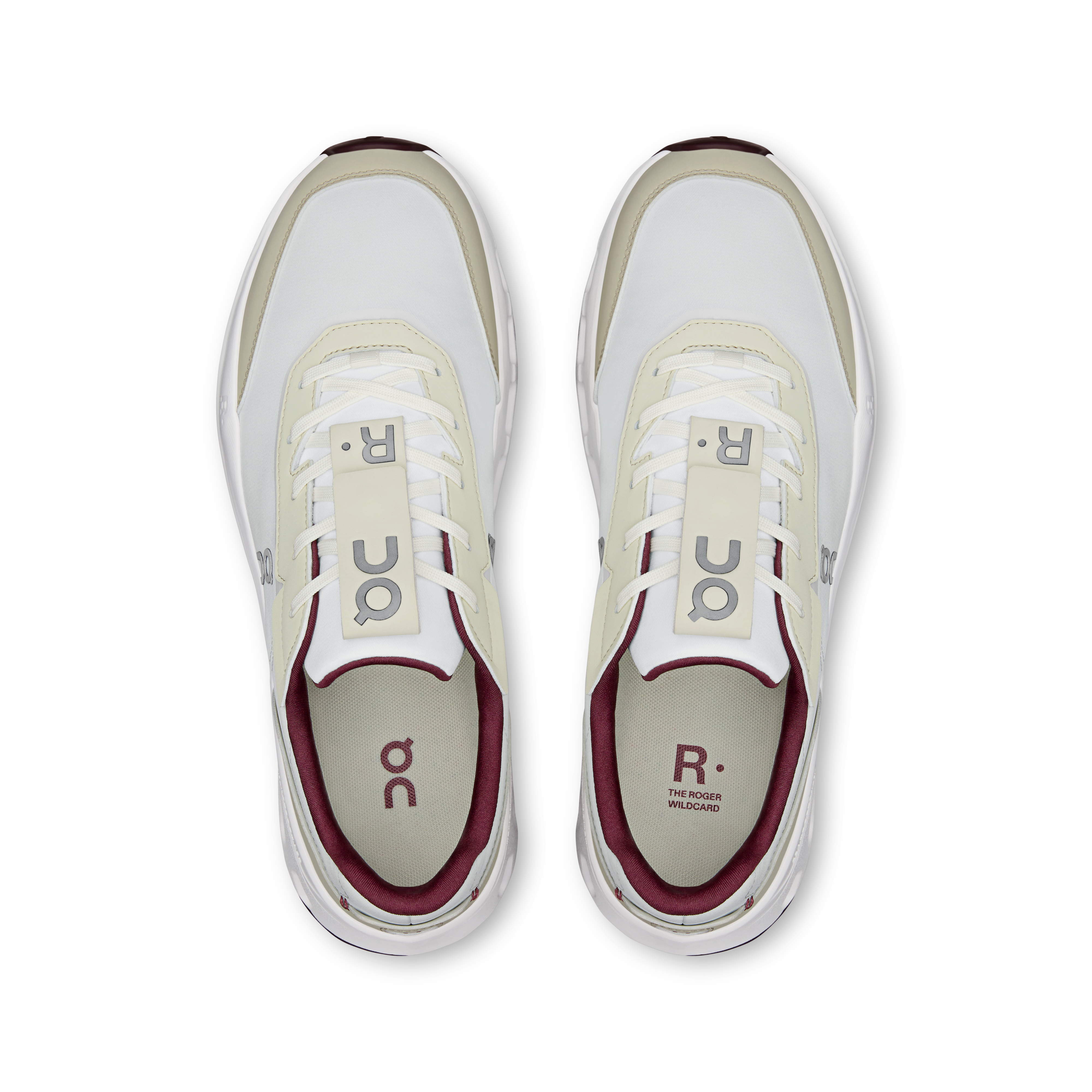 THE ROGER WildcardMen / Ivory | Maroon / 40