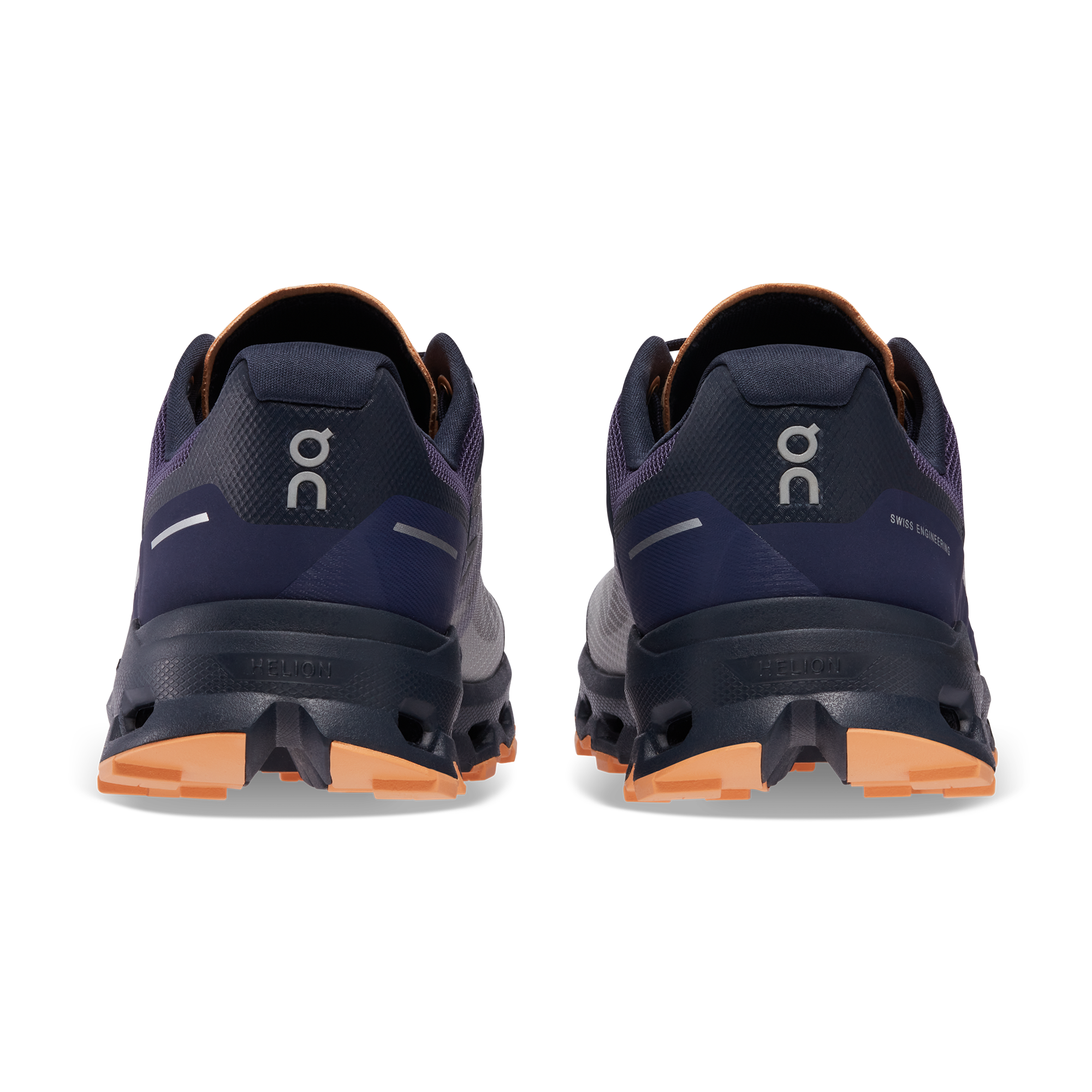 On Cloudvista Midnight & Copper Women Trail running Shoes