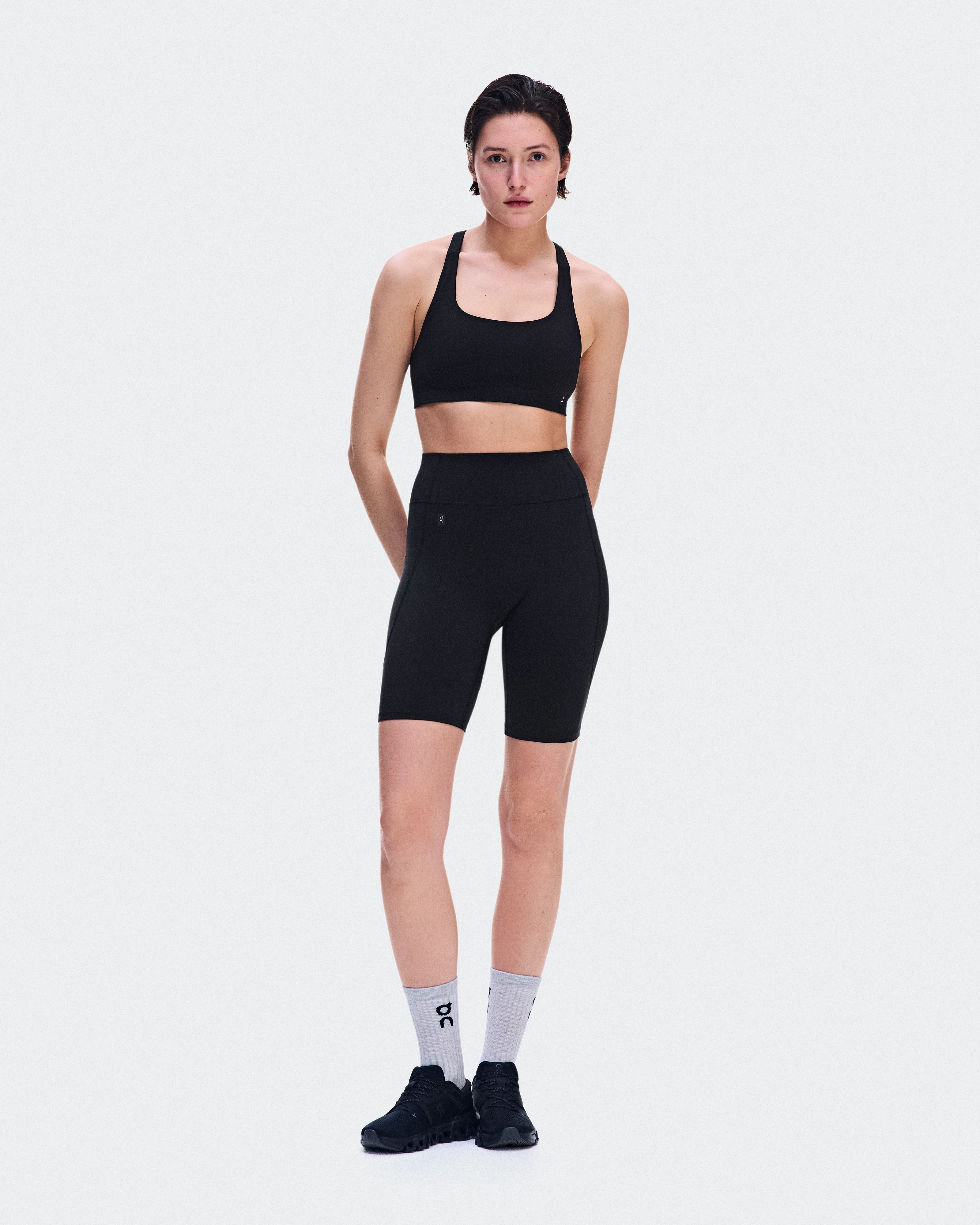 On Studio Leggings Short Black Women Tights