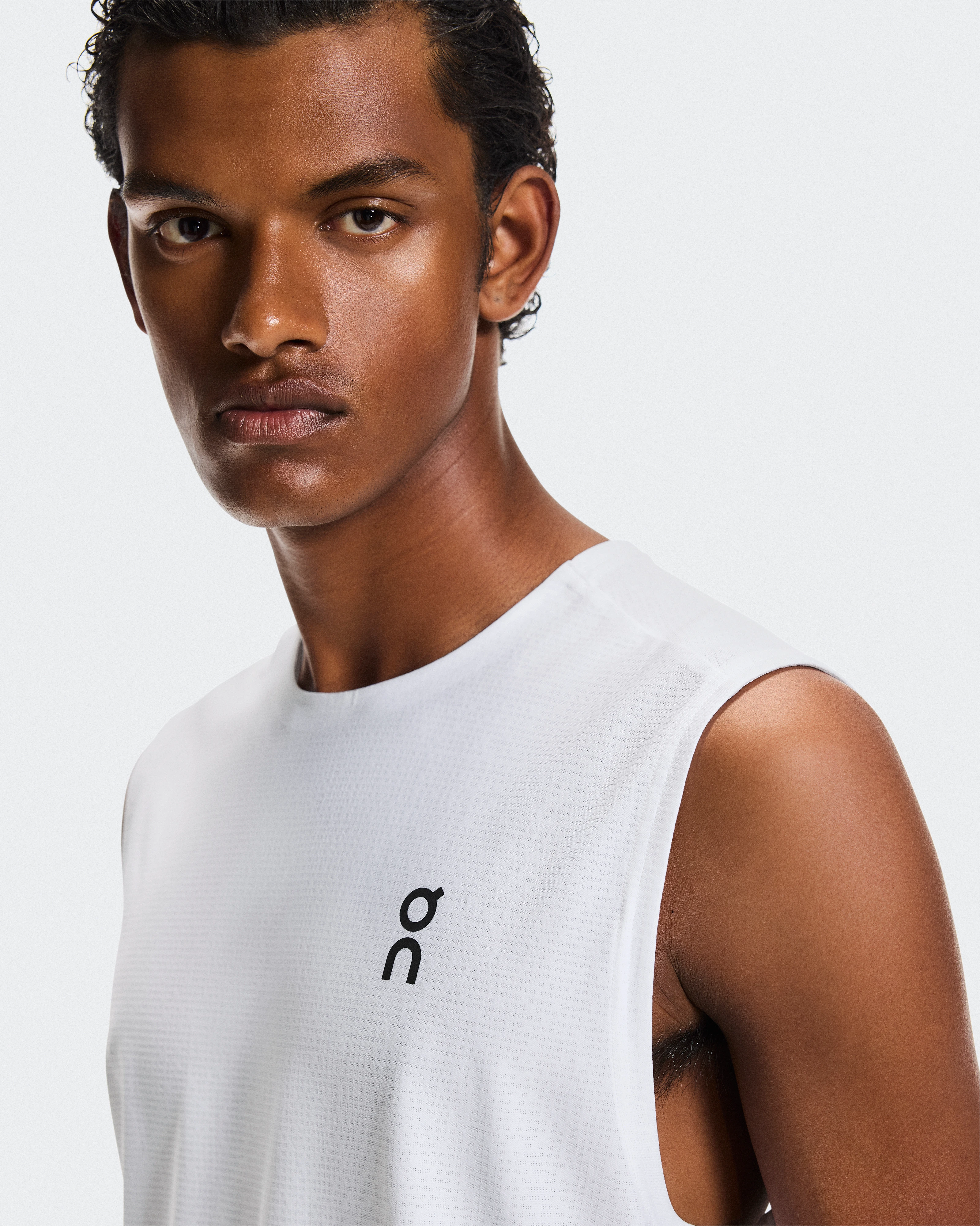 On Court Tank White Men Tops and t-shirts