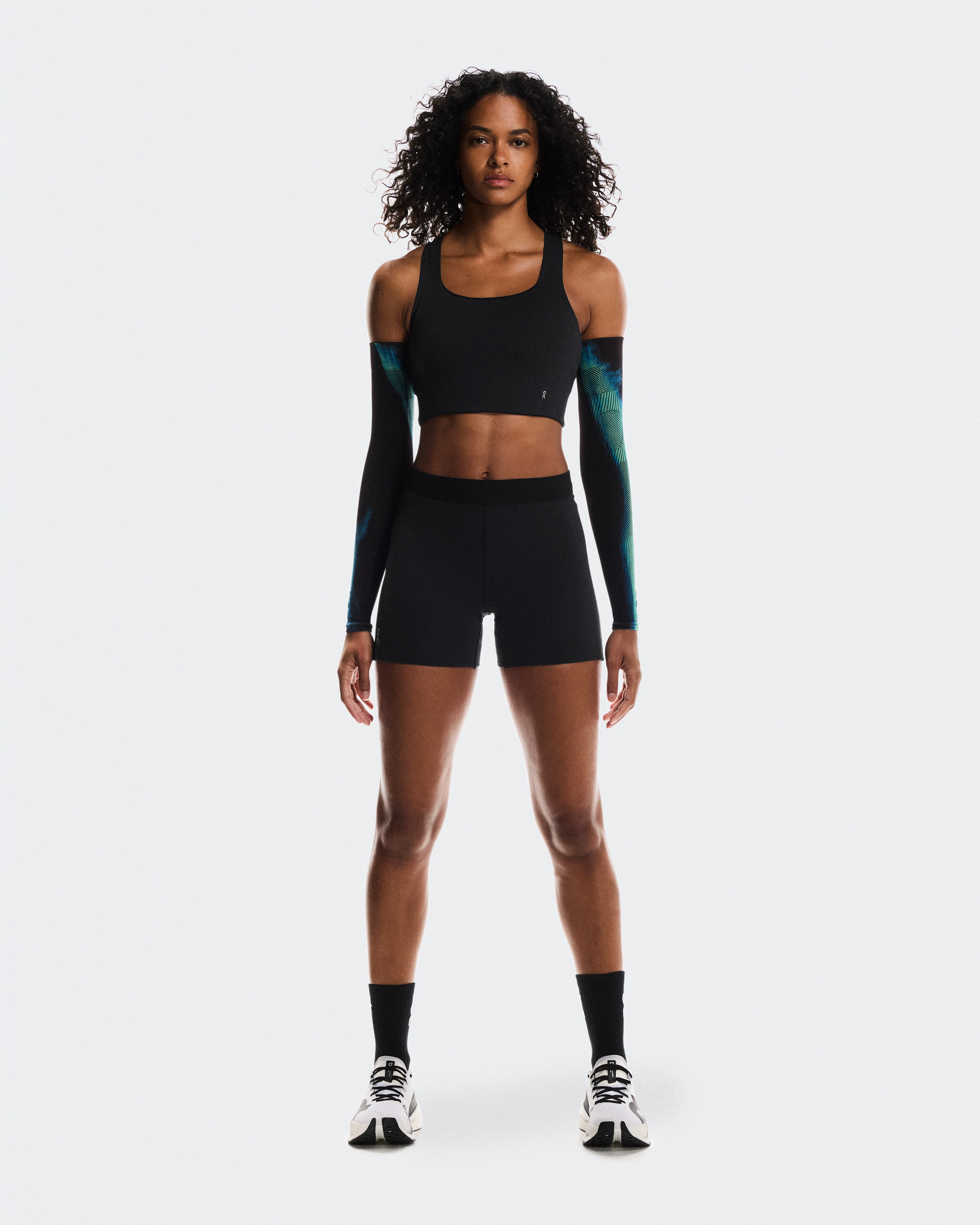 On Pace Arm Sleeves Black & Horizon Unisex Arm sleeves
