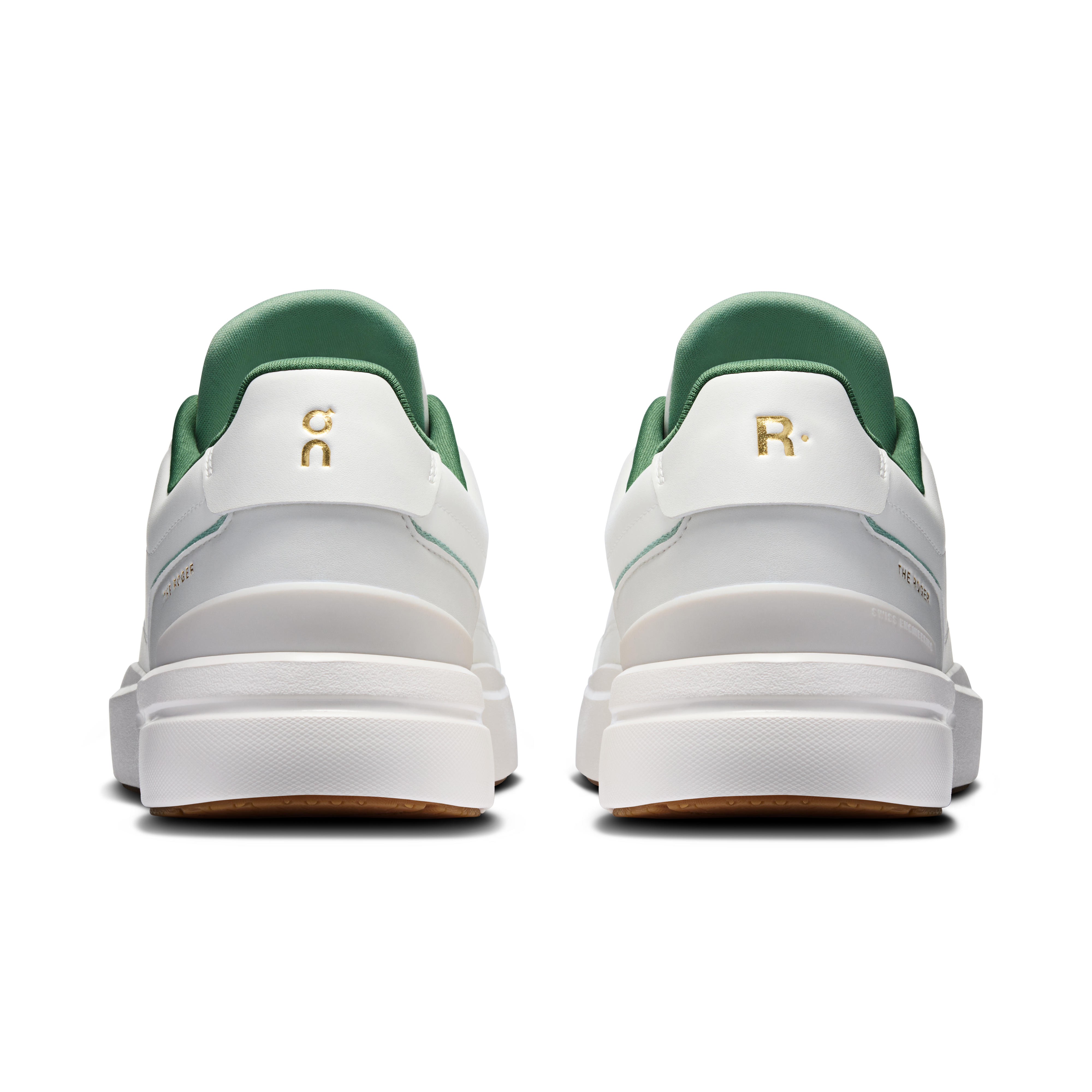 On THE ROGER Centre Court Ivory & Fern Men Active life Shoes