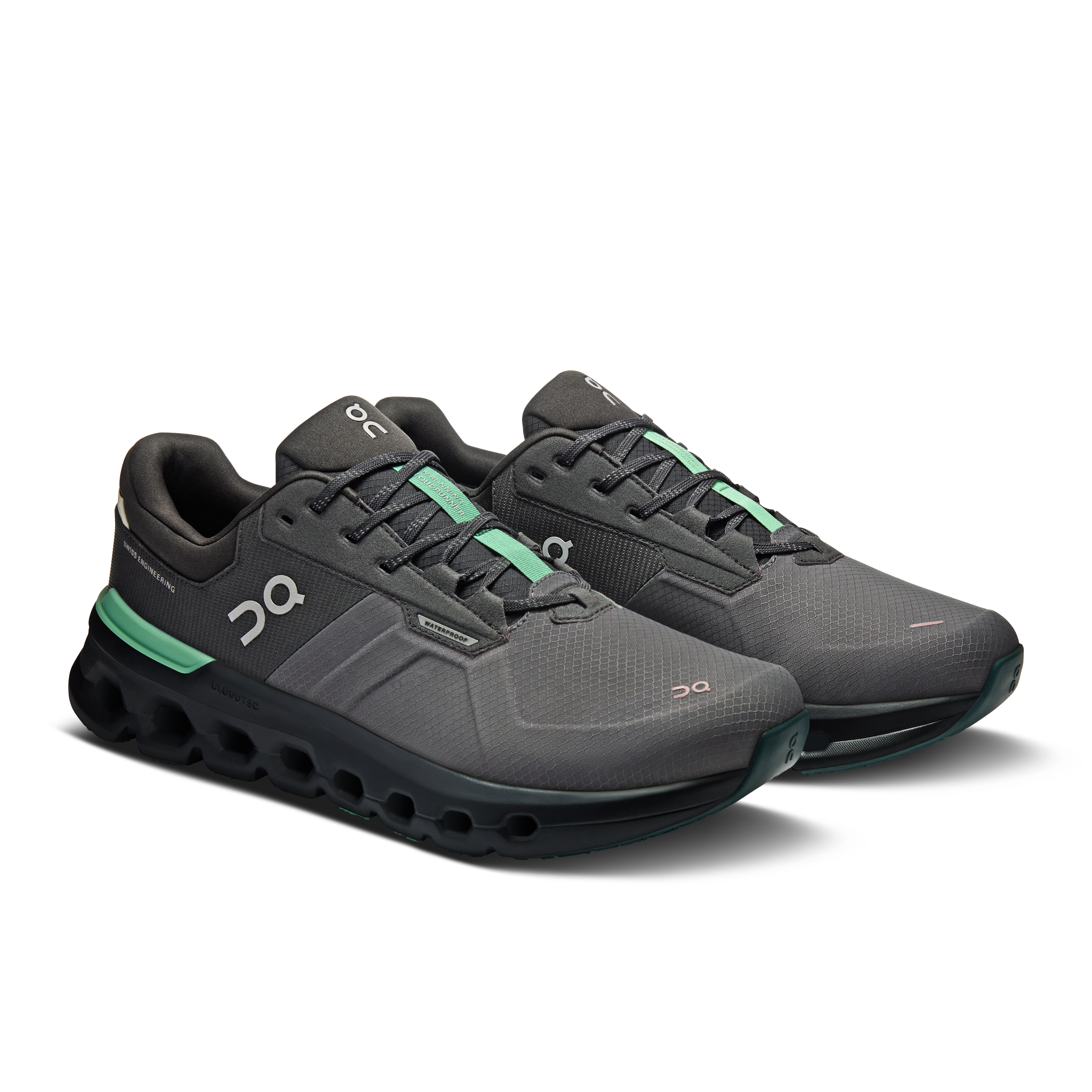On Cloudrunner 2 Waterproof Eclipse & Rosemary Men Road running Shoes